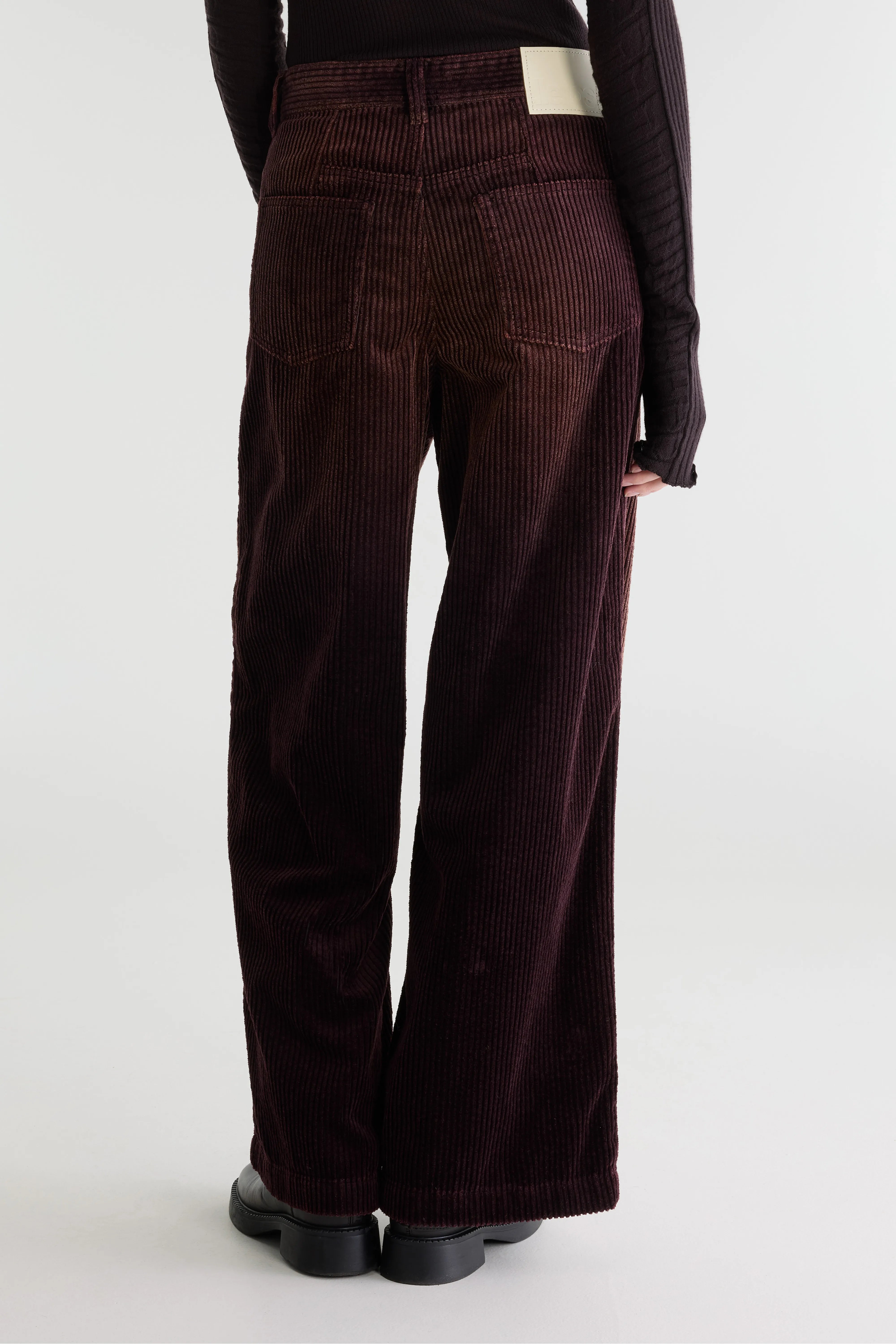 Denim N. 62 - wide jeans (262 / W / BURGUNDY)