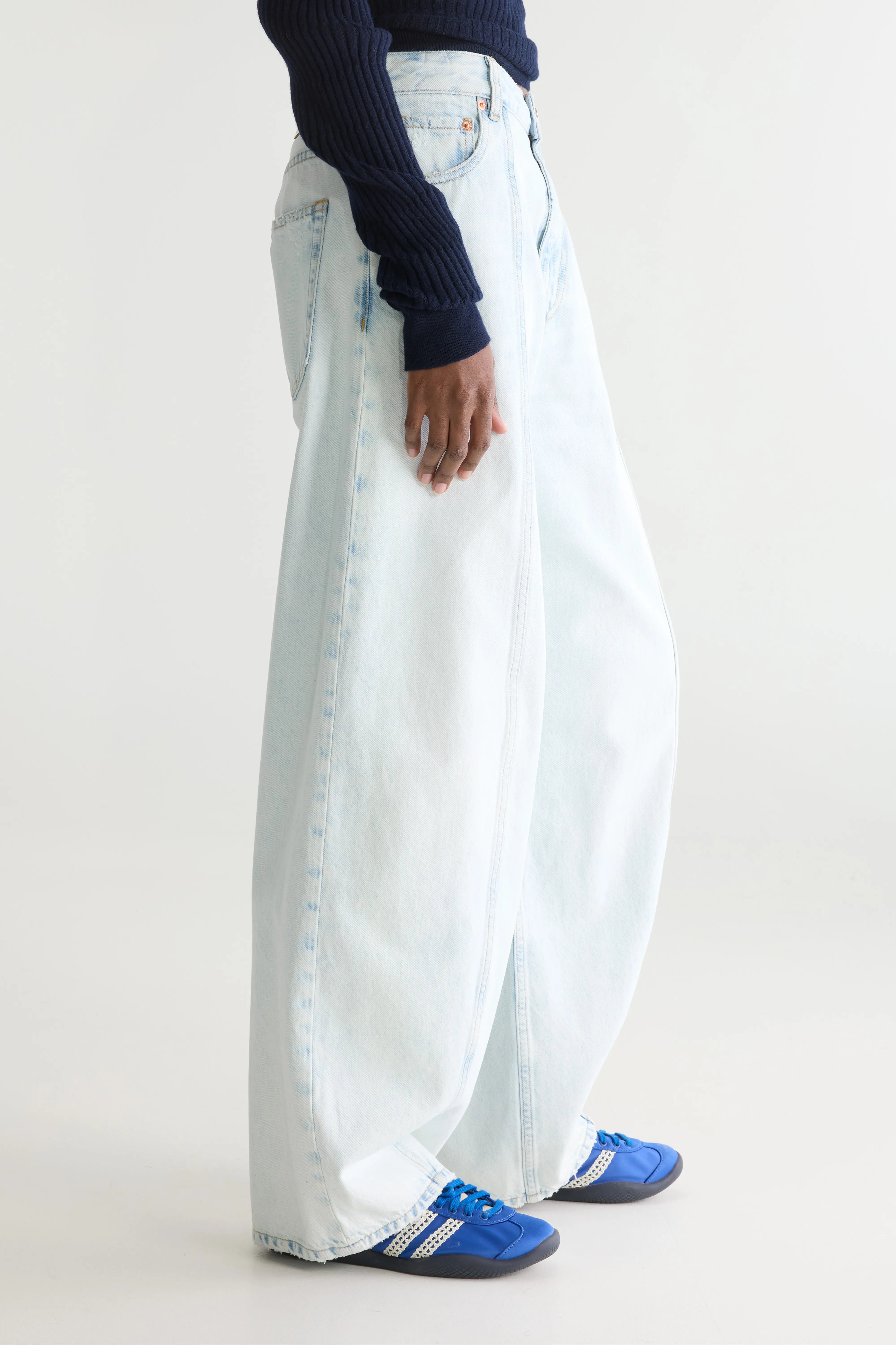 Jean Ballon - Denim N. 83 - Ice bleach Pour Femme | Bellerose