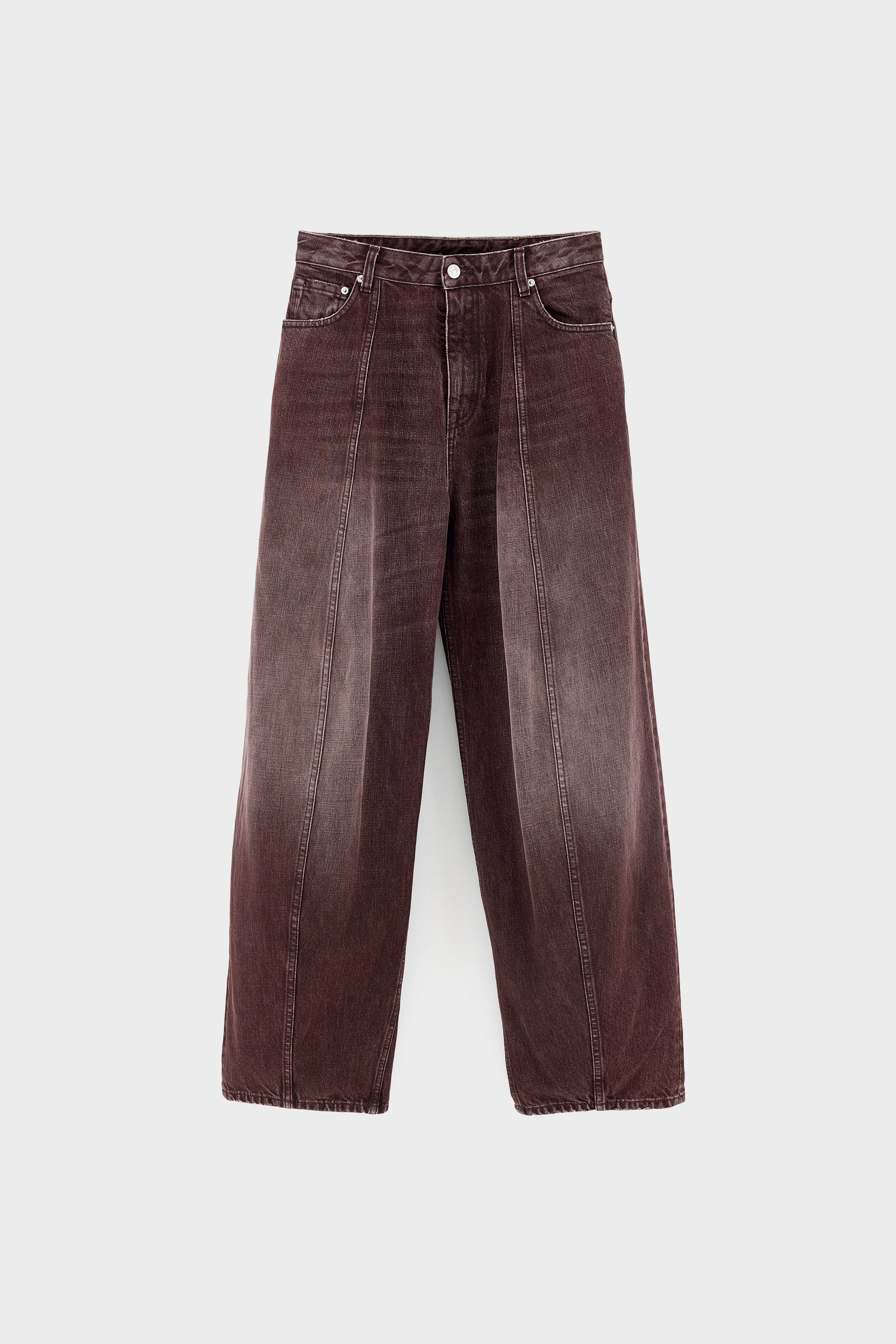 Jean ballon - Denim N. 83 (262 / W / USED BURGUNDY)