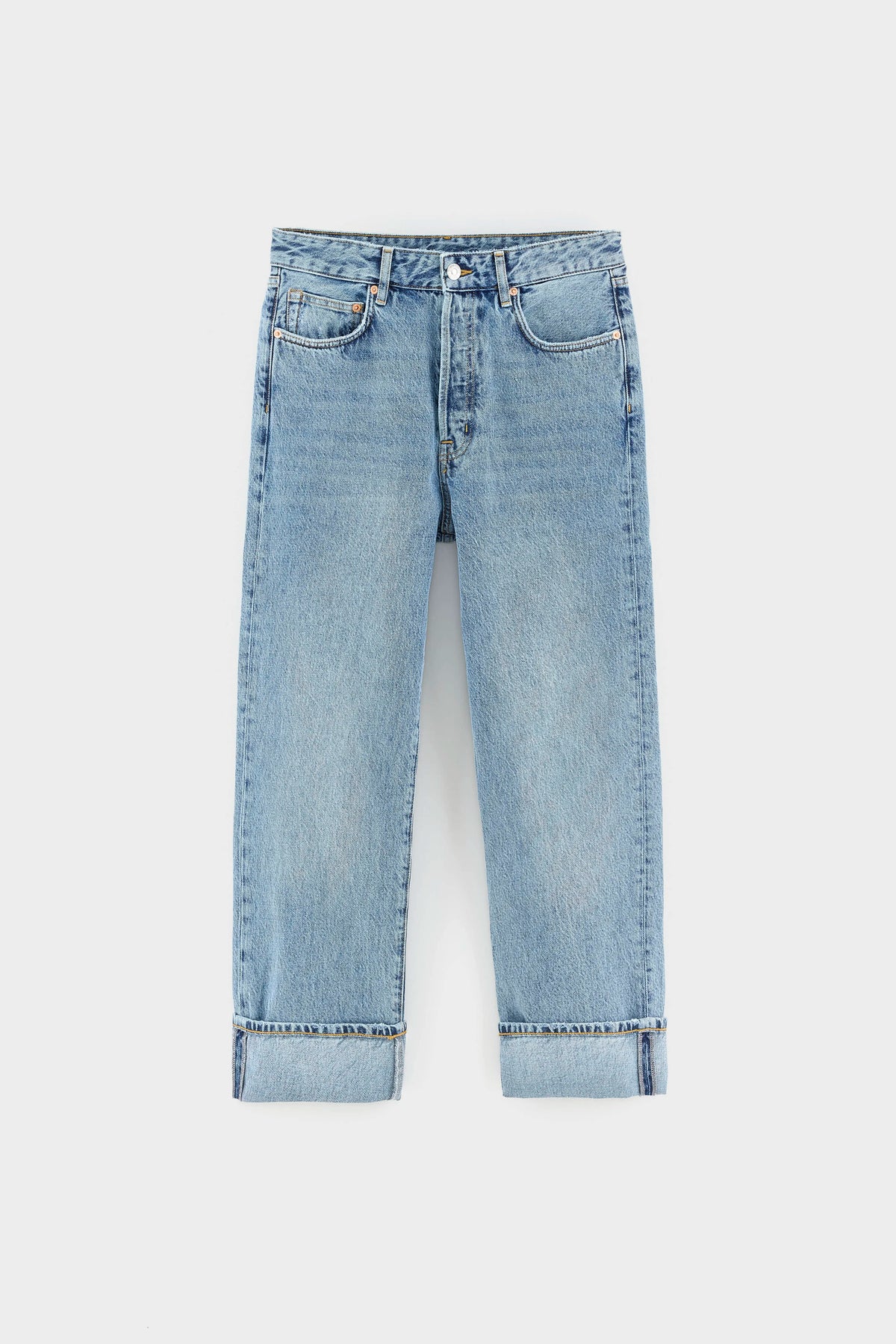 Jean Large - Denim N. 46 - Vintage lt blue Pour Femme | Bellerose