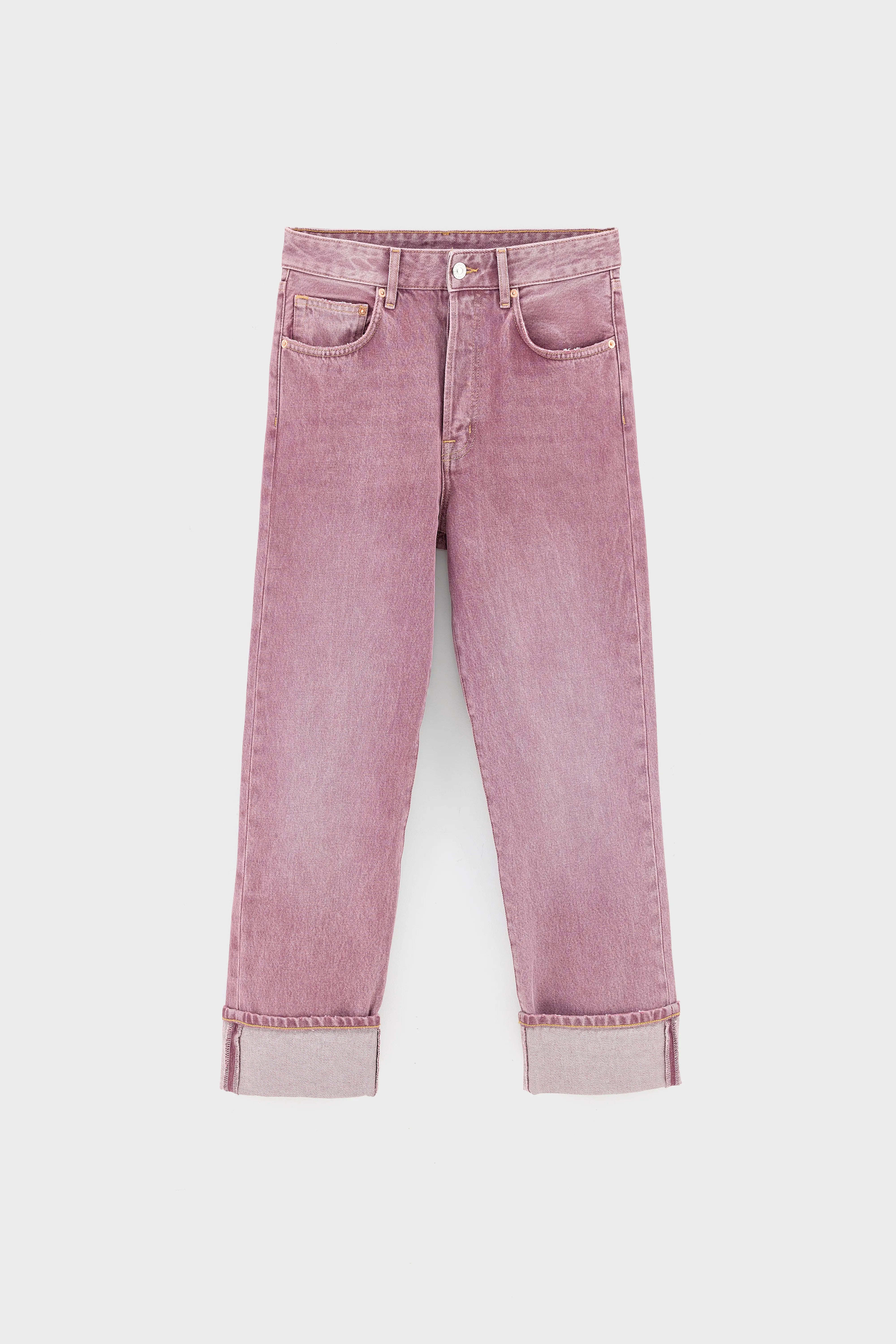 Denim N. 46 - wijde jeans  (262 / W / USED PINK)