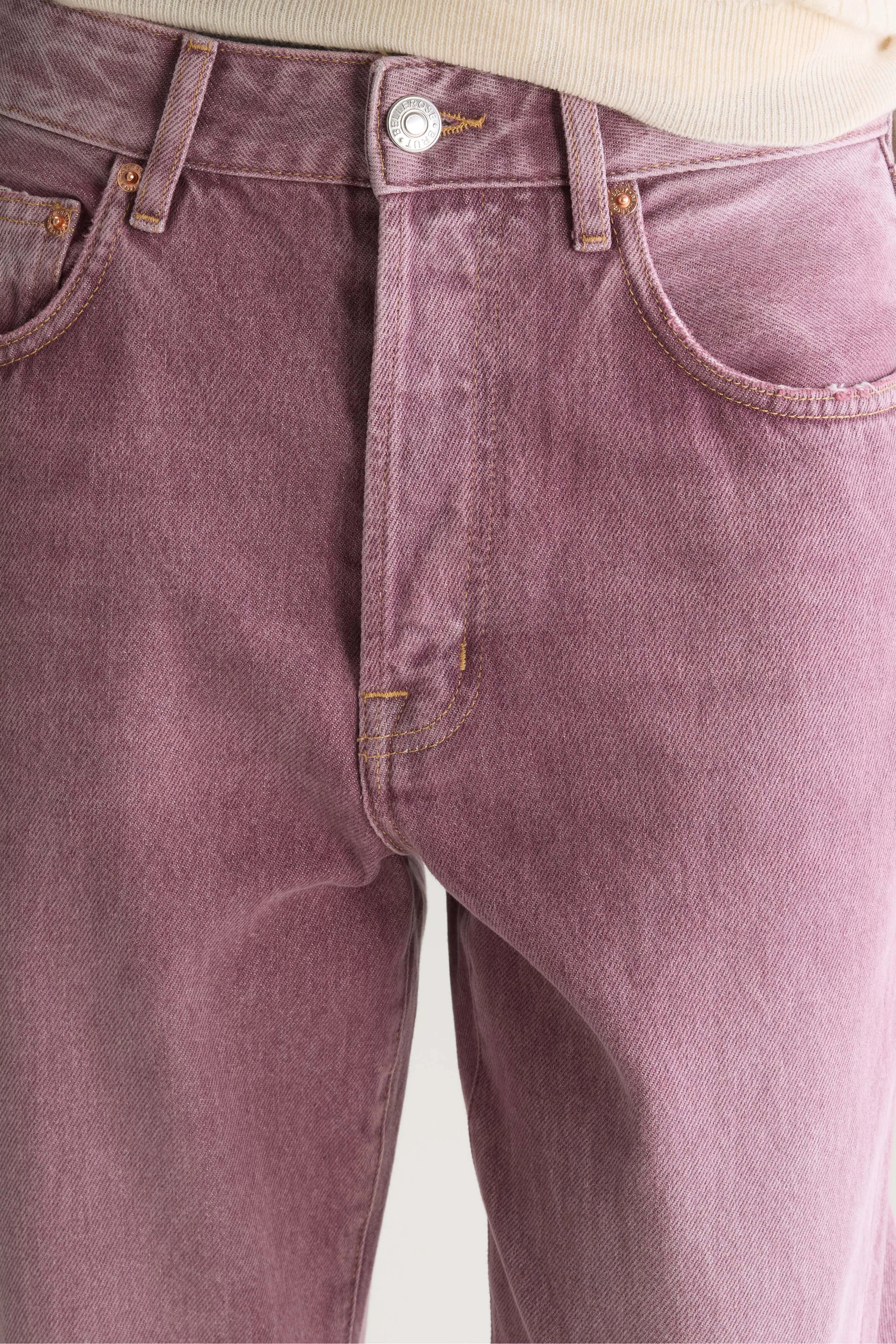 Denim N. 46 - wijde jeans  (262 / W / USED PINK)