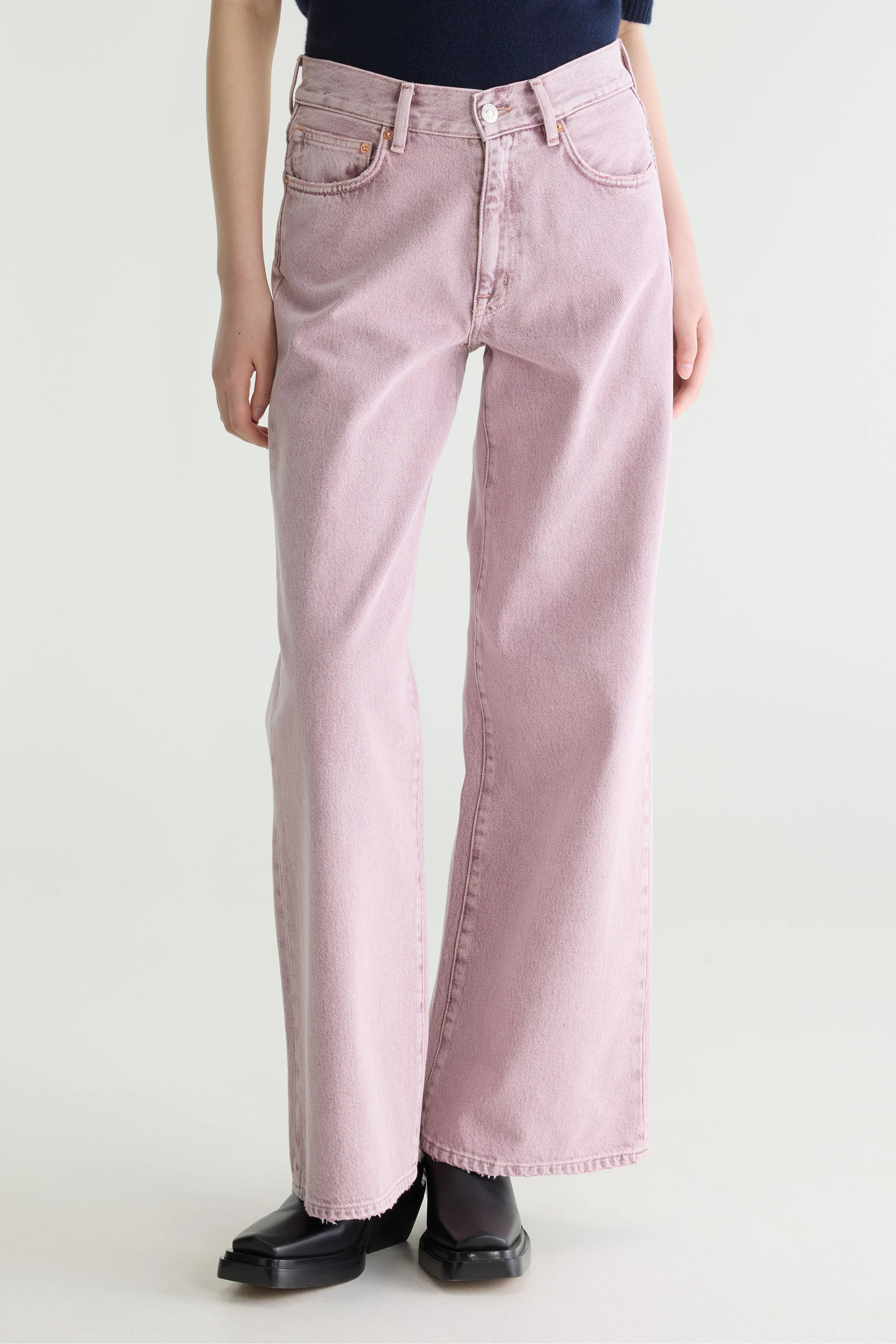 Denim N. 97 - wide jeans (262 / W / PINK SNOW)
