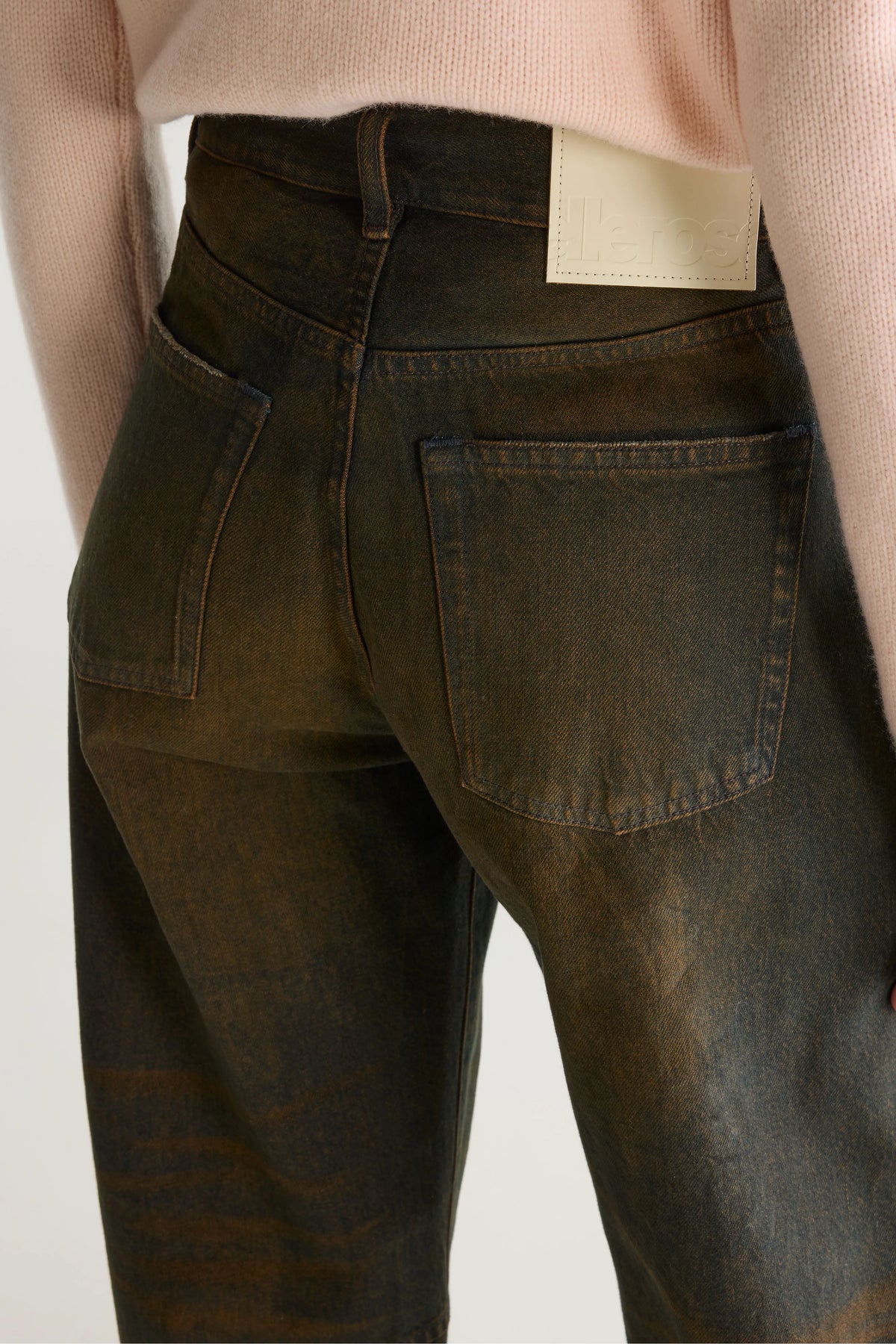 Denim N. 82 - balloon jeans  (262 / W / RUSTED DK BLUE)