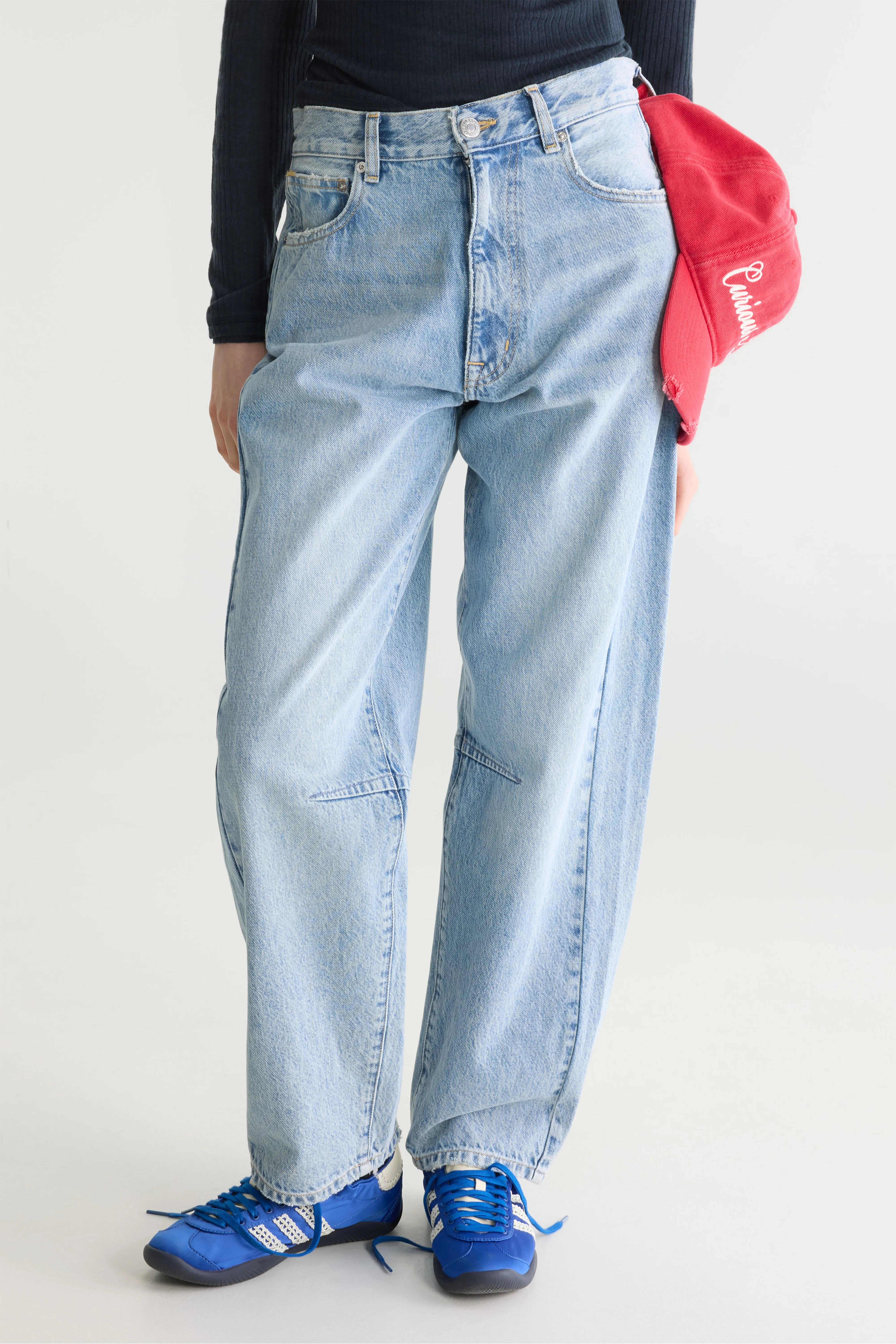 Denim N. 82 - balloon jeans (262 / W / BLUE BLEACH)