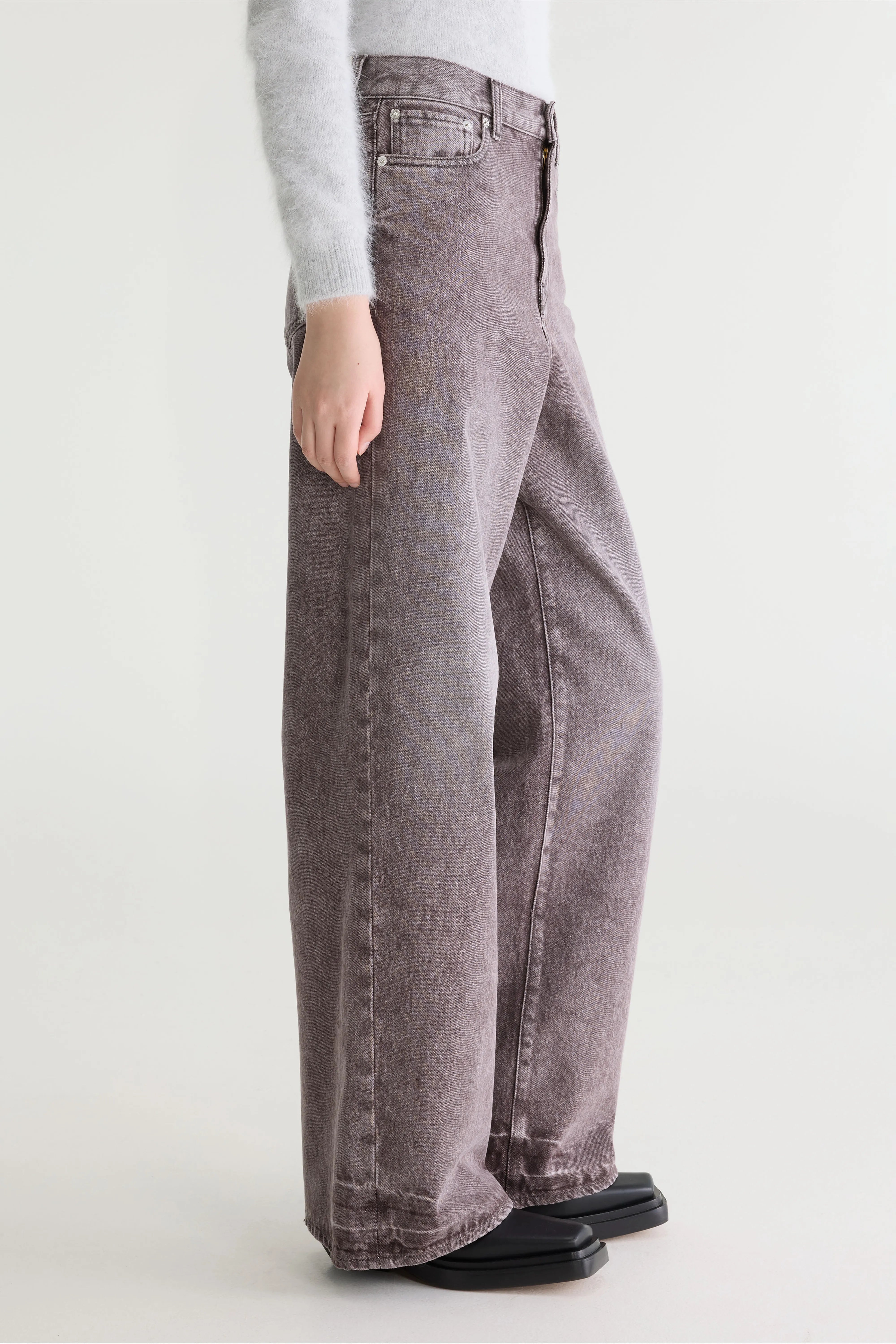 Jean large - Denim N. 64 (262 / W / USED BURGUNDY)