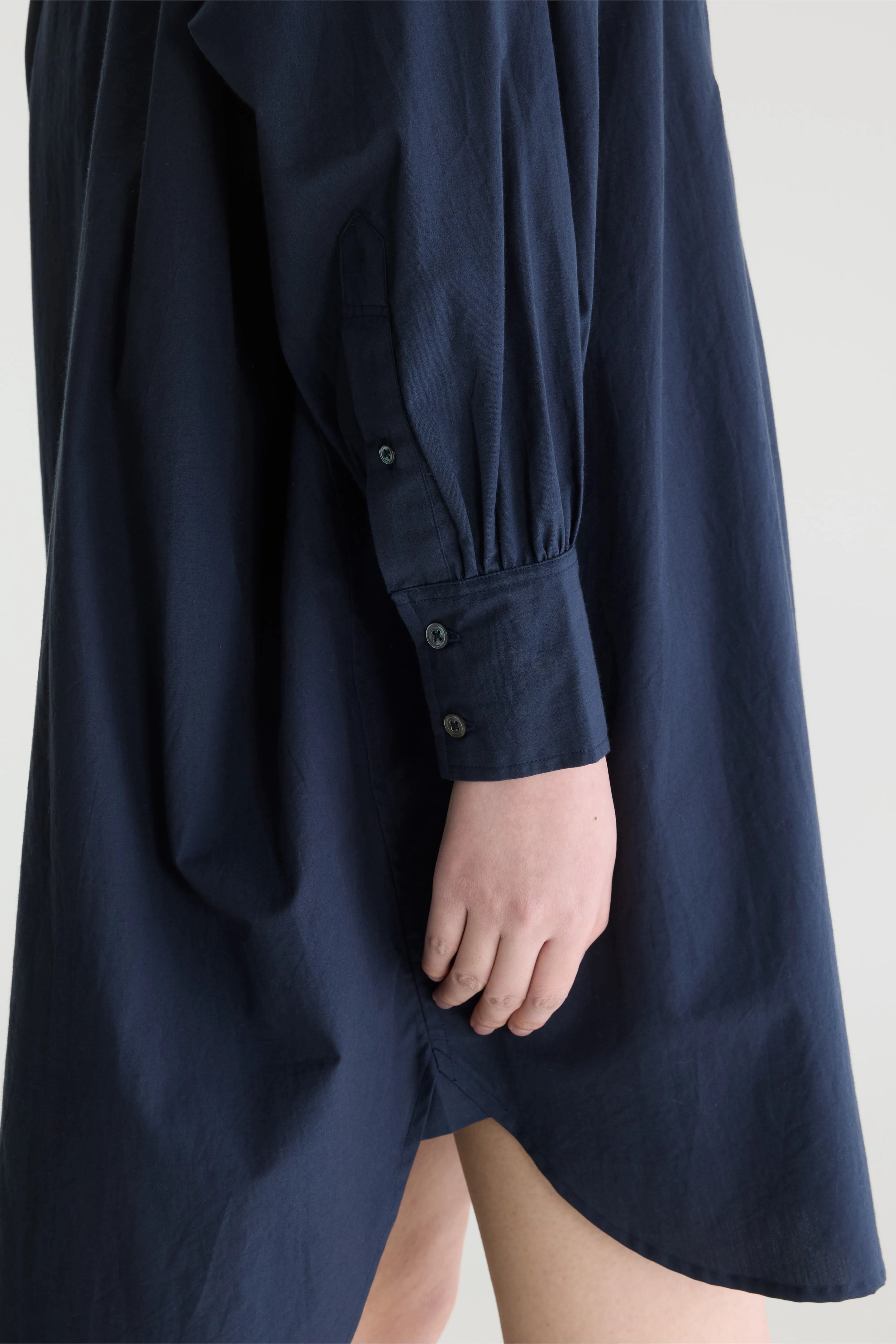 Kaat jurk in smokingstijl (262 / W / NAVY)