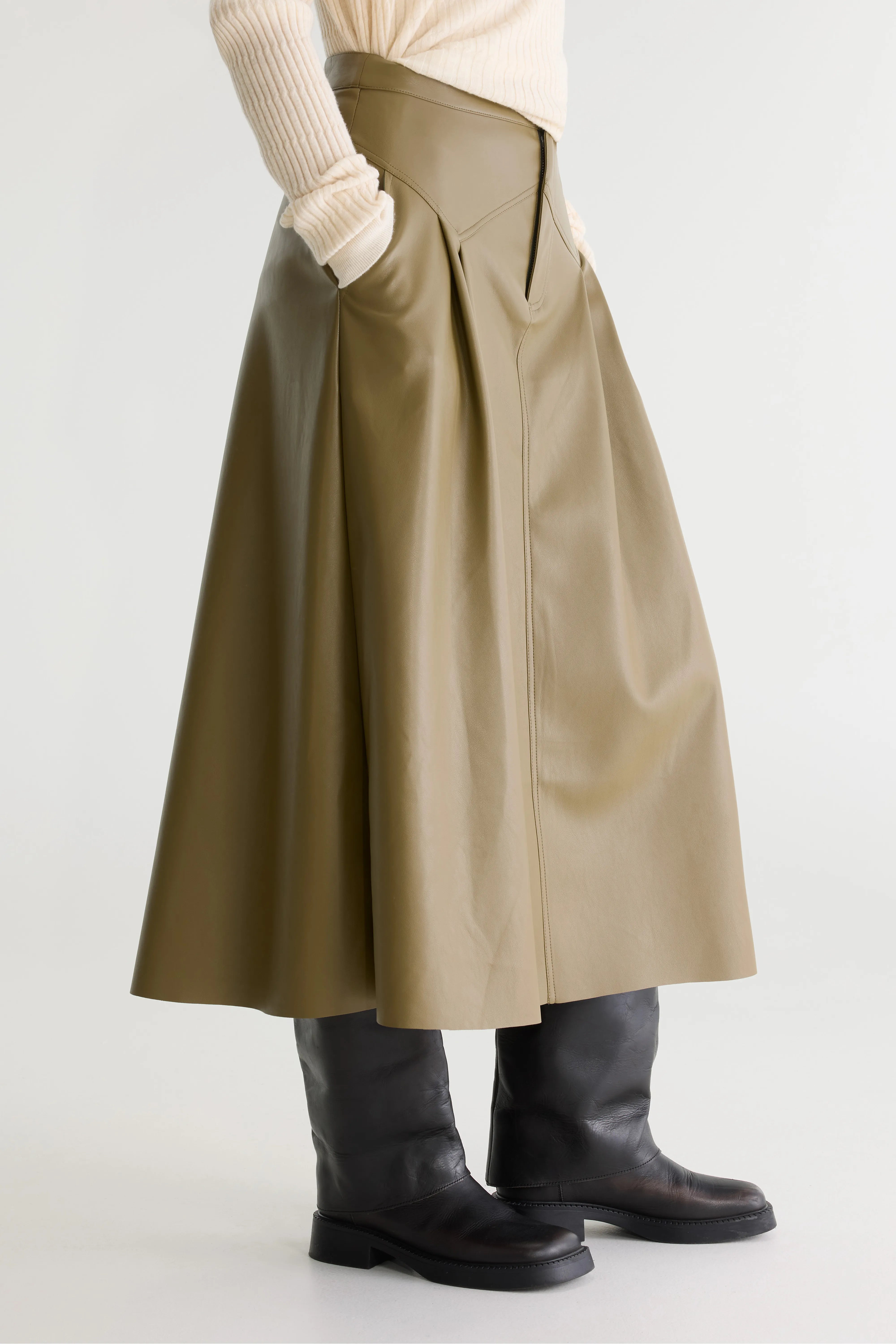 Jupe Midi Évasée Gala - Dust Pour Femme | Bellerose
