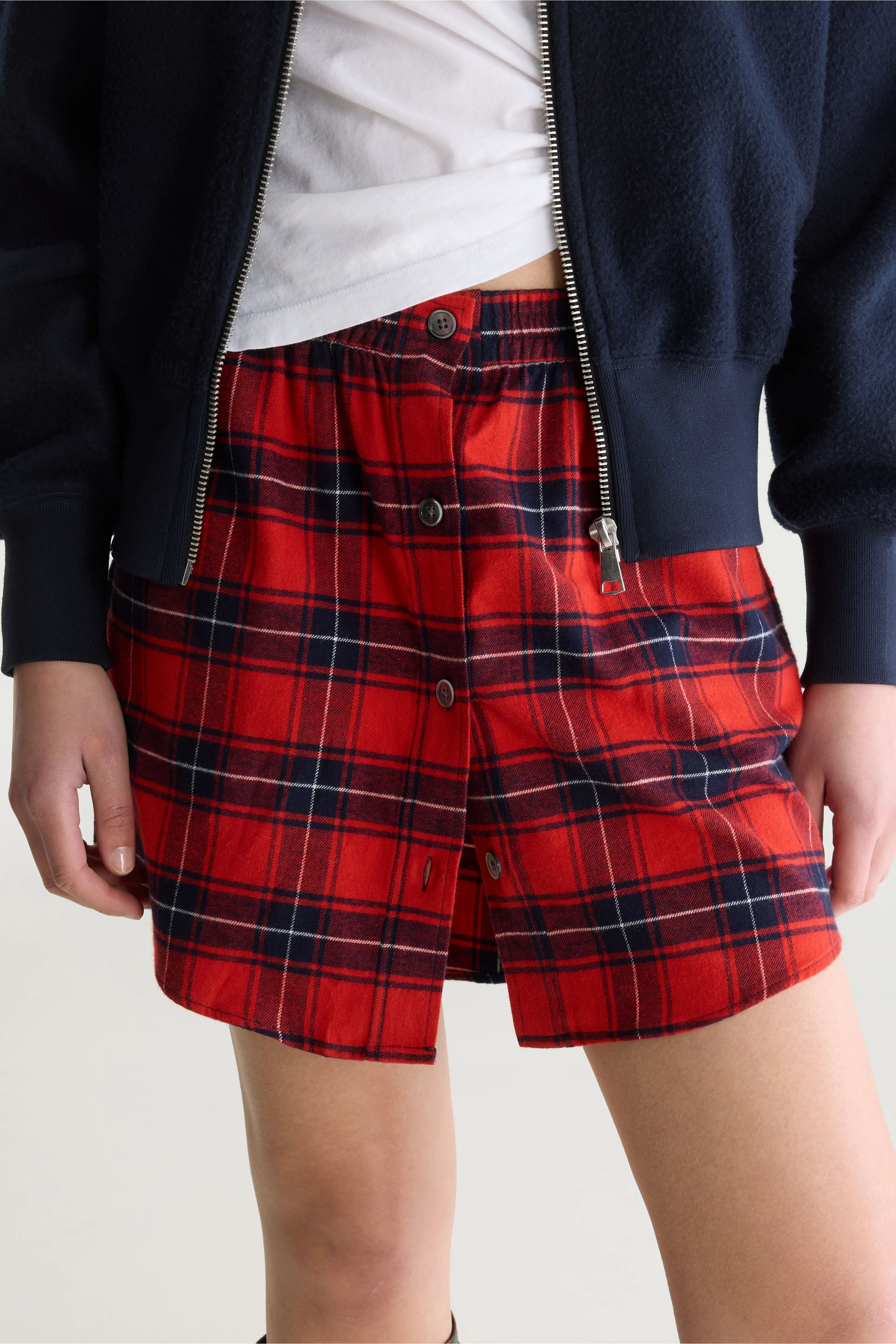 Jayne geruite minirok (262 / W / CHECK B)