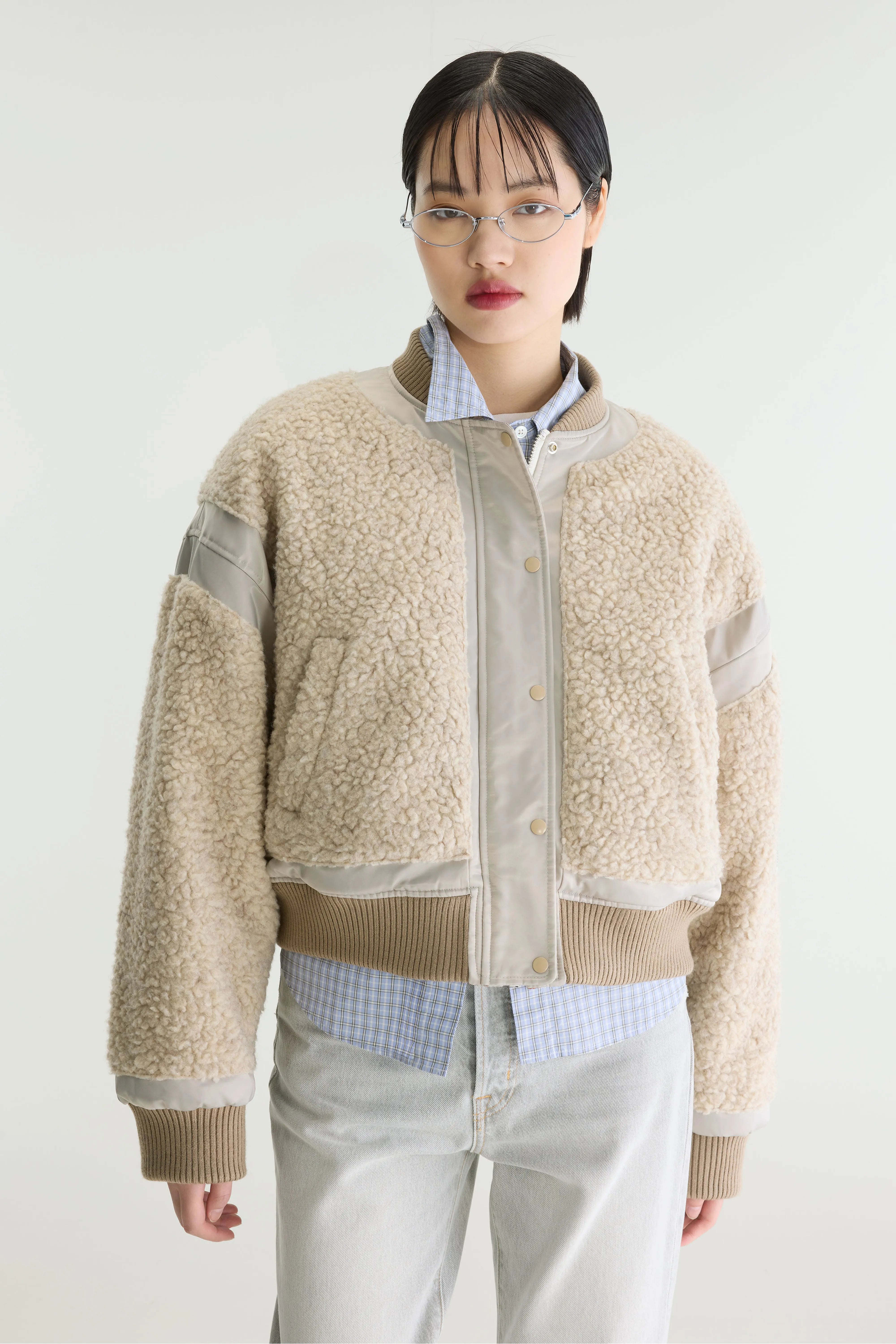 Jasher Bomber Jacket - Natural For Women | Bellerose