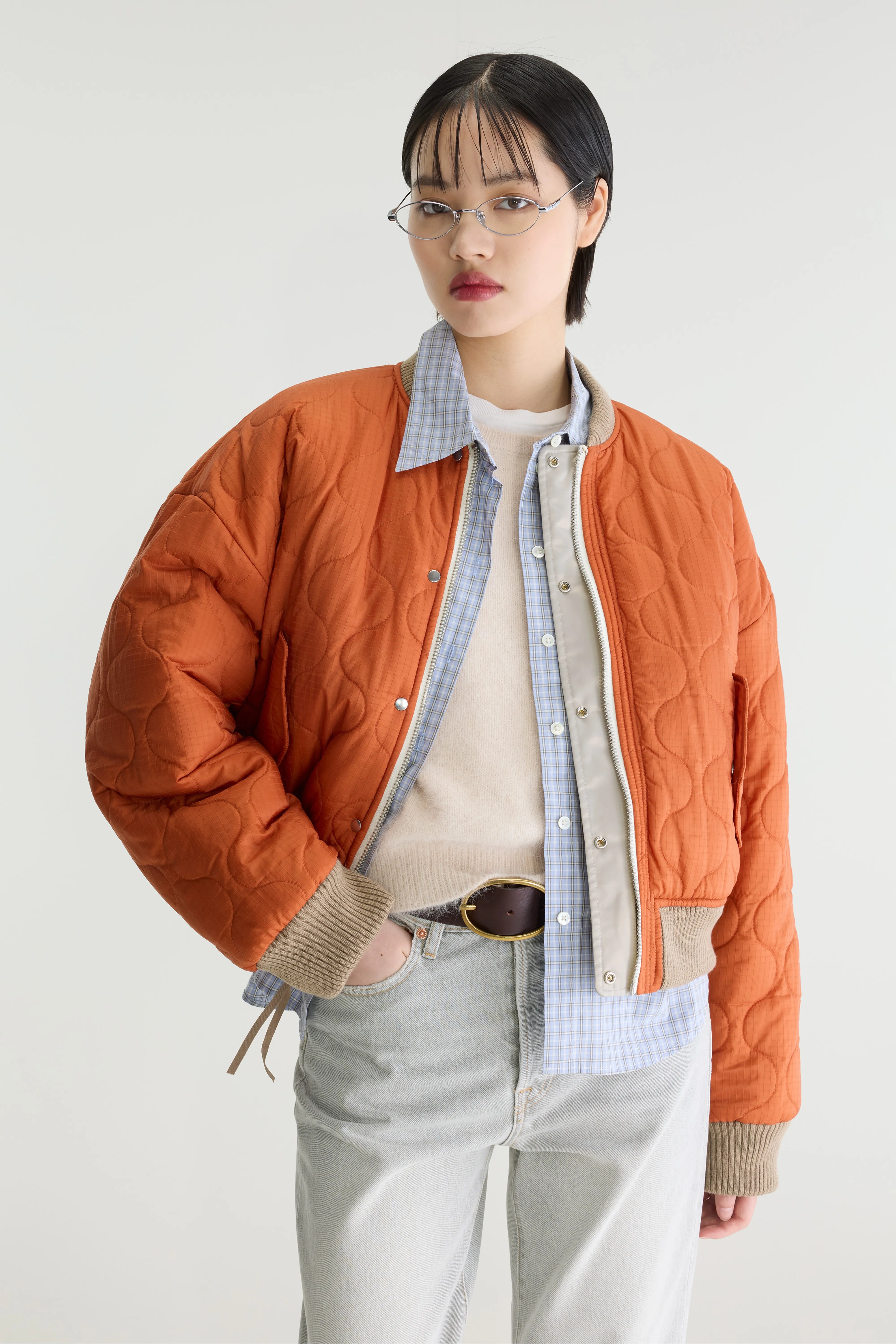 Jasher Bomber Jacket - Natural For Women | Bellerose