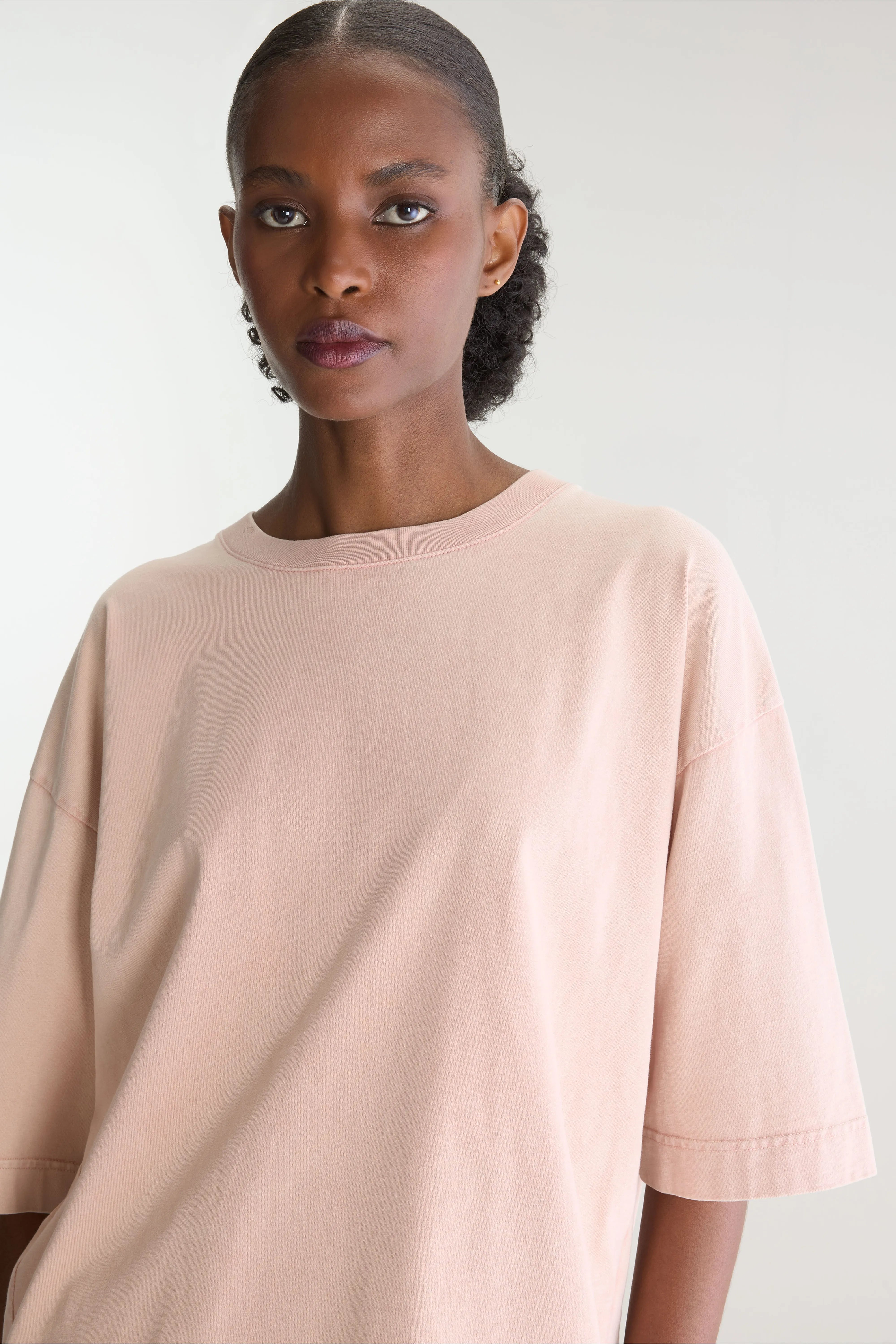 T-shirt À Manches Courtes Fiores - Dusty rose Pour Femme | Bellerose