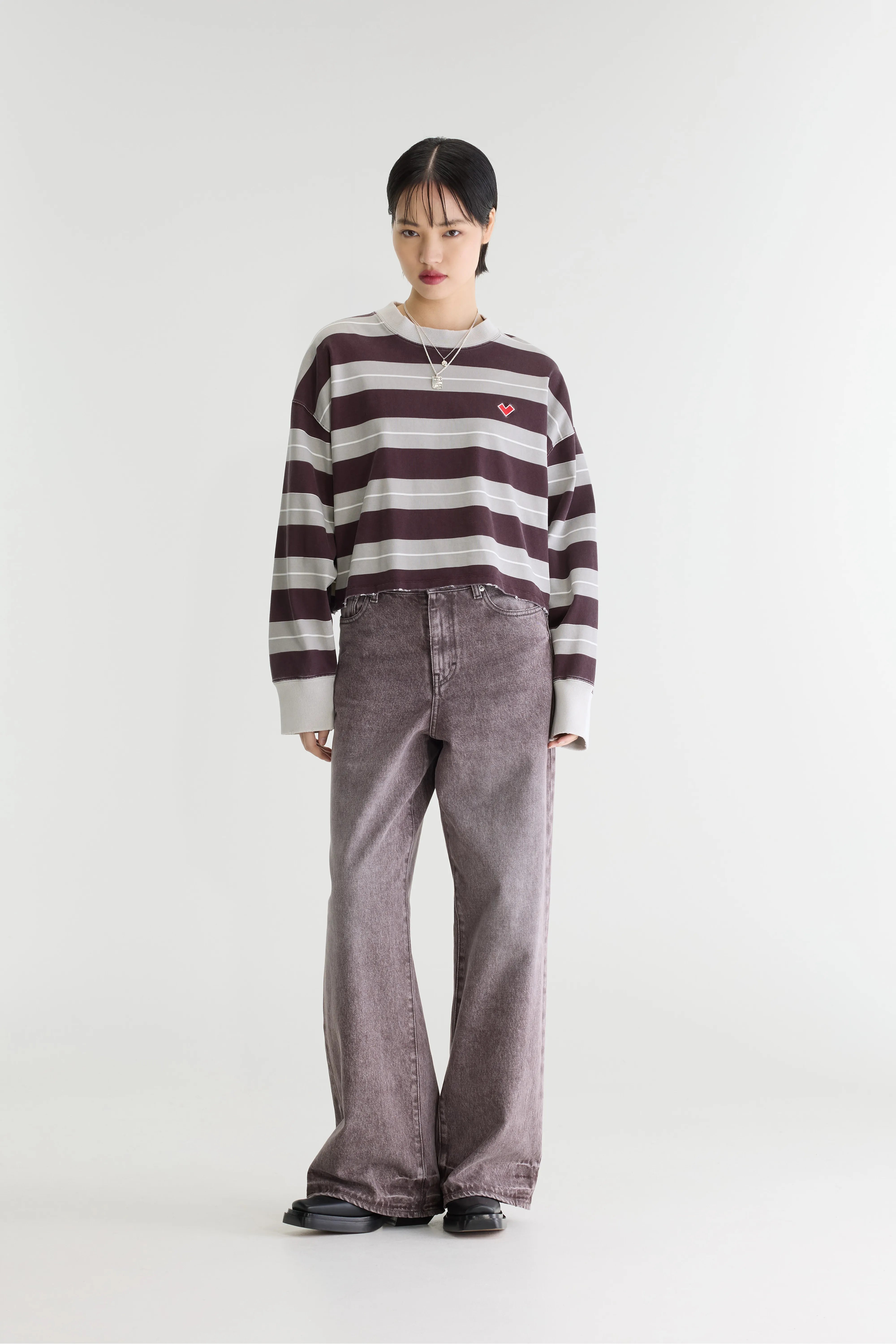 Franto long-sleeve t-shirt (262 / W / STRIPE A)