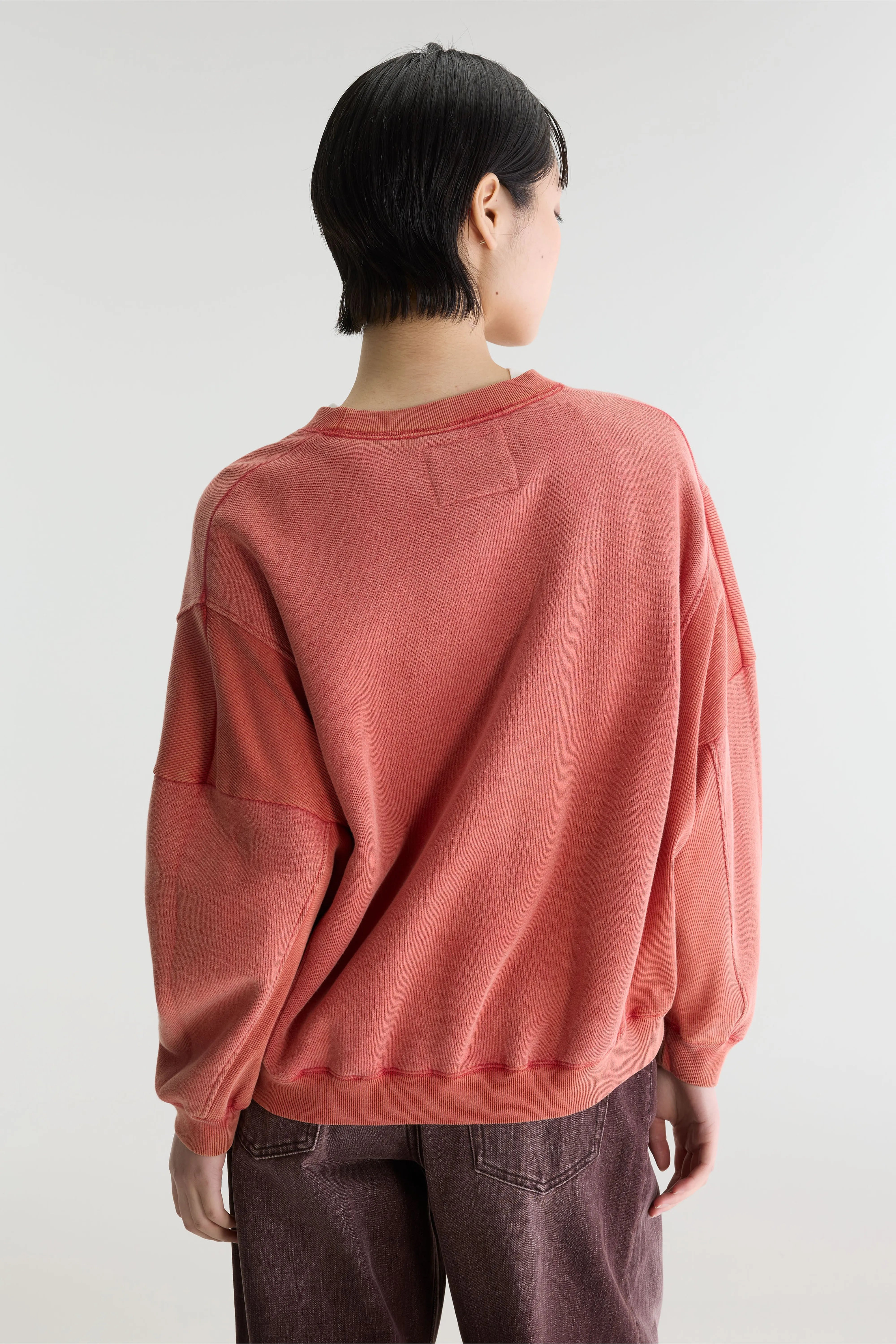 Sweatshirt Col Rond Flipos - Ecarlate Pour Femme | Bellerose