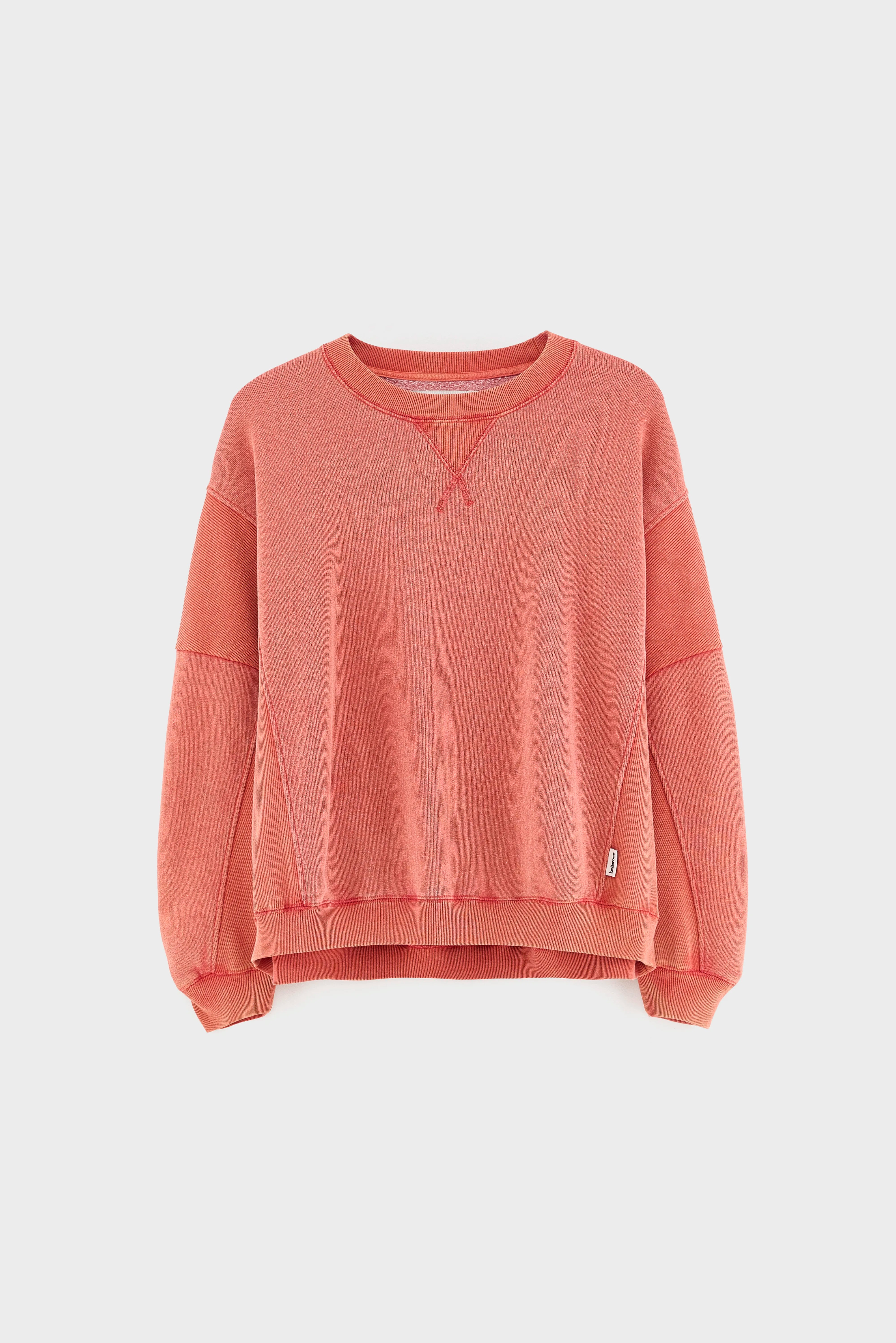 Sweatshirt col rond Flipos (262 / W / ECARLATE)