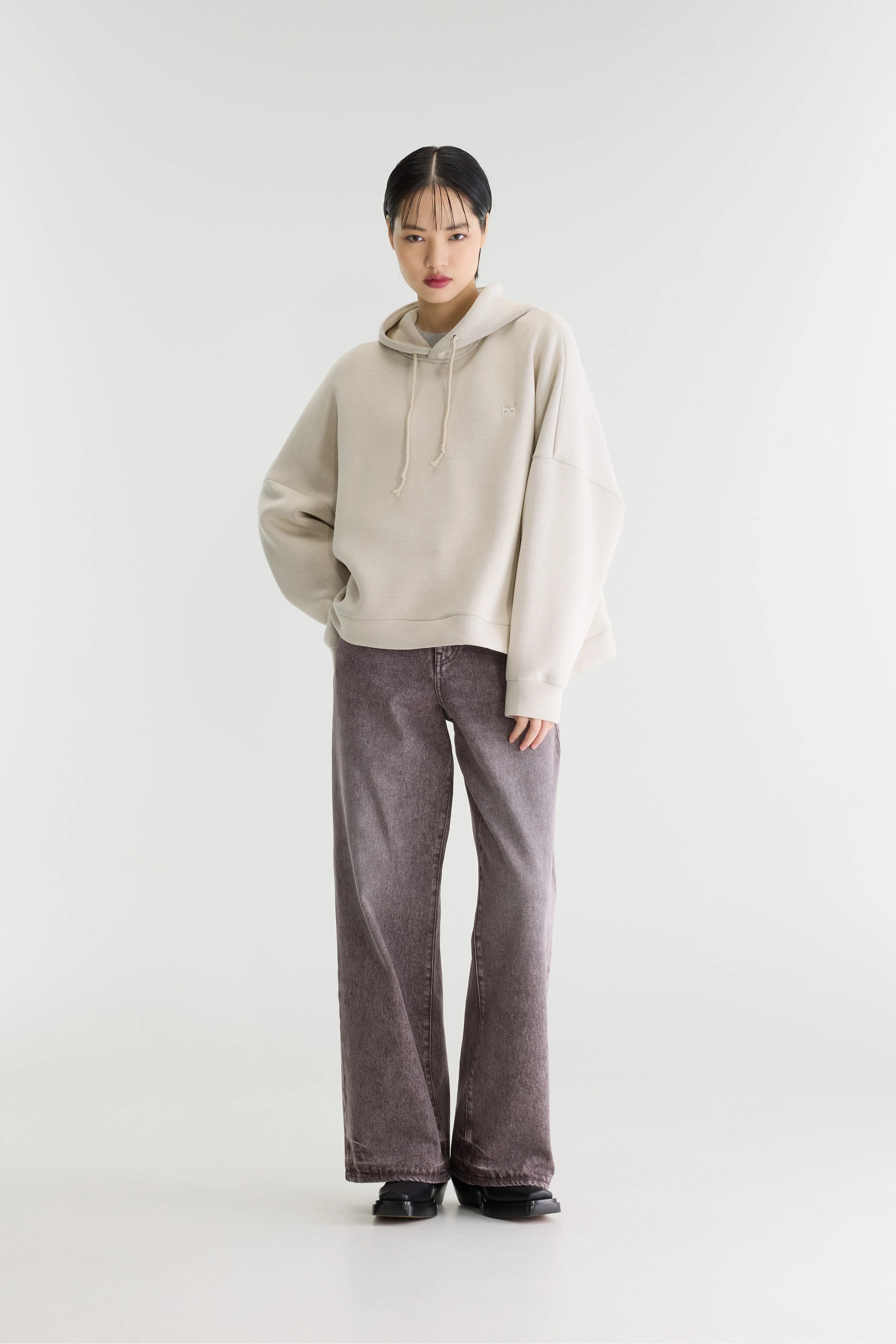 Tood Hoodie - Cream / Raf Voor Dames | Bellerose