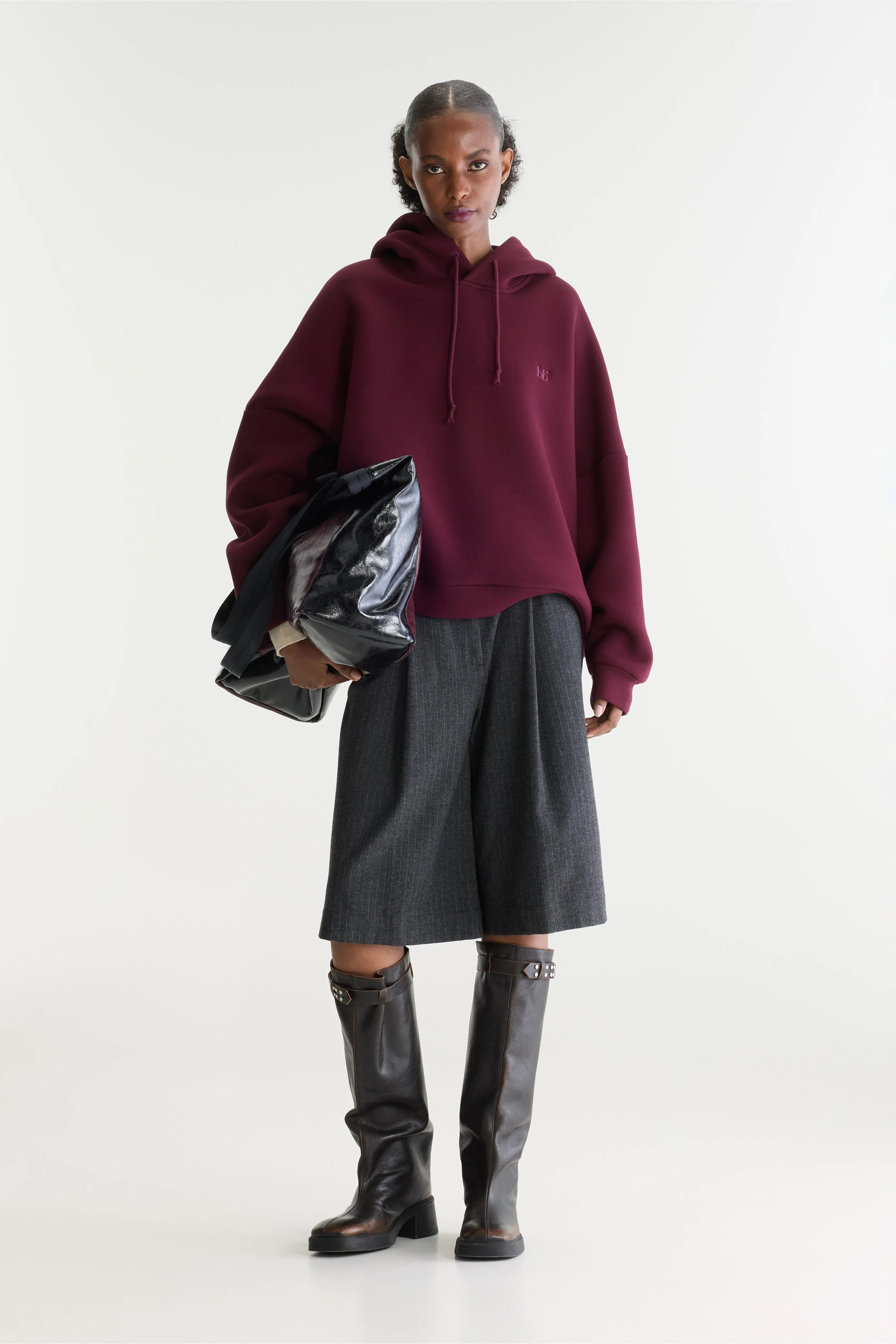 Tood Hoodie - Burgundy / Fall For Women | Bellerose