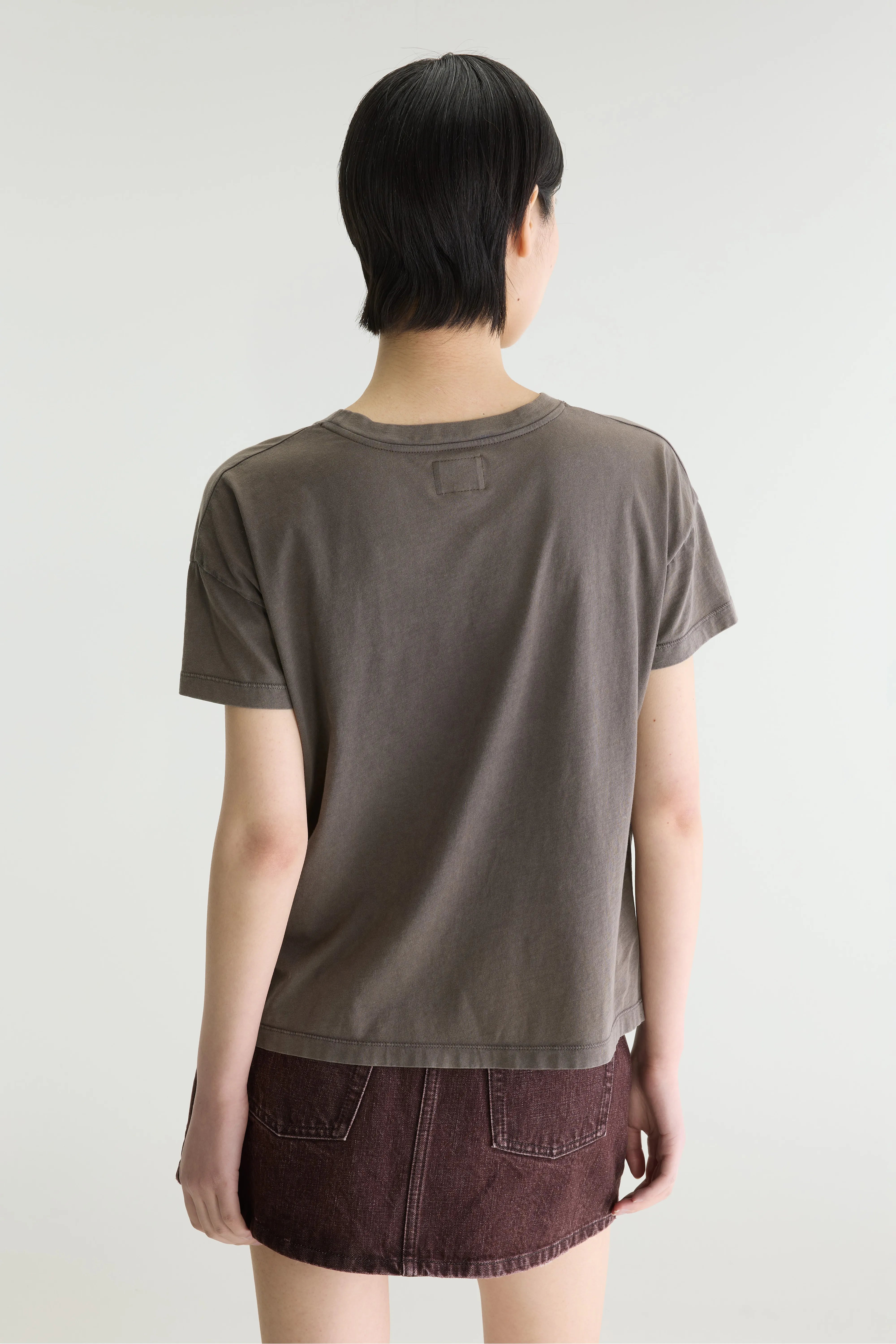 Felia short-sleeve t-shirt (262 / W / DARK ROAST)