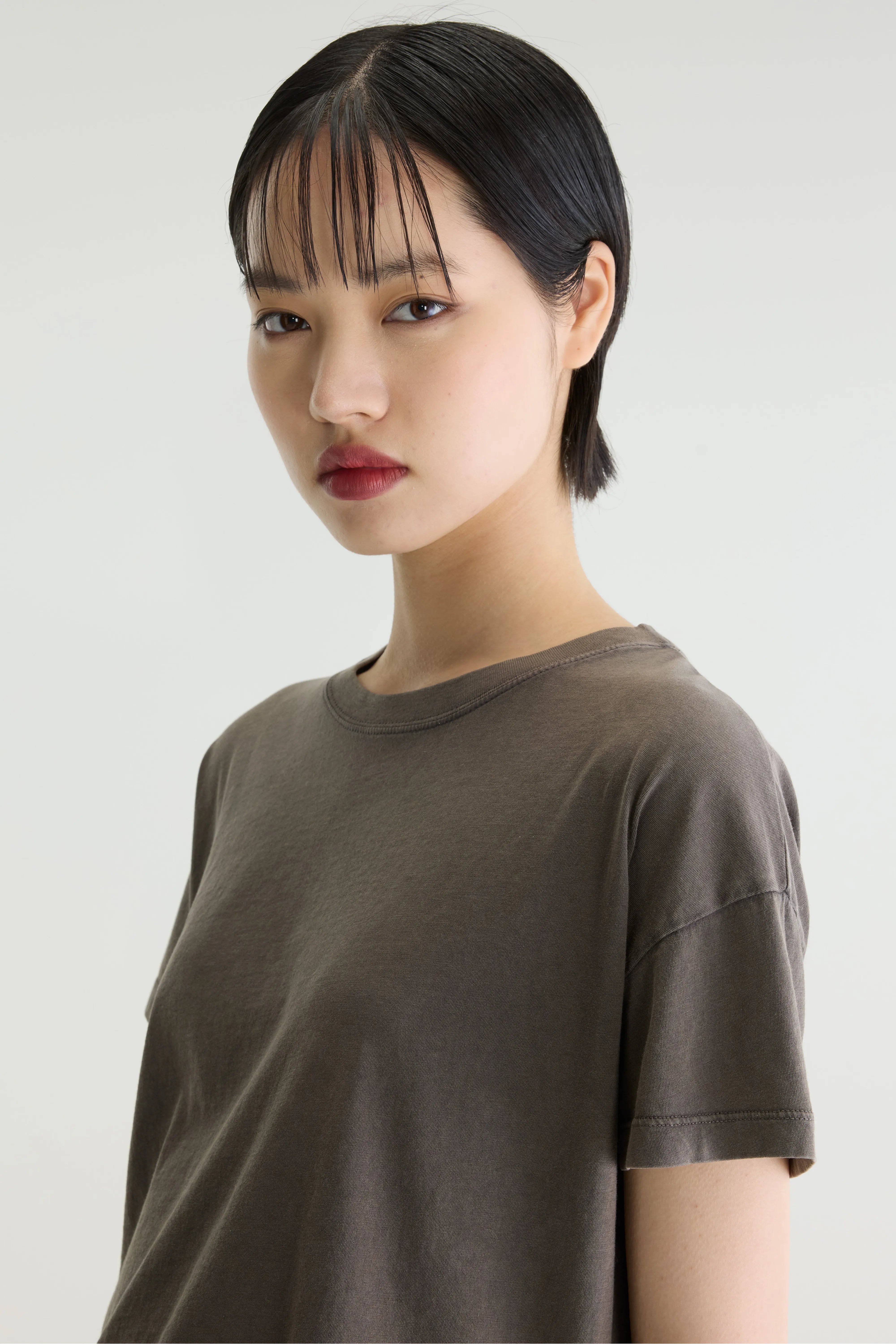 Felia short-sleeve t-shirt (262 / W / DARK ROAST)