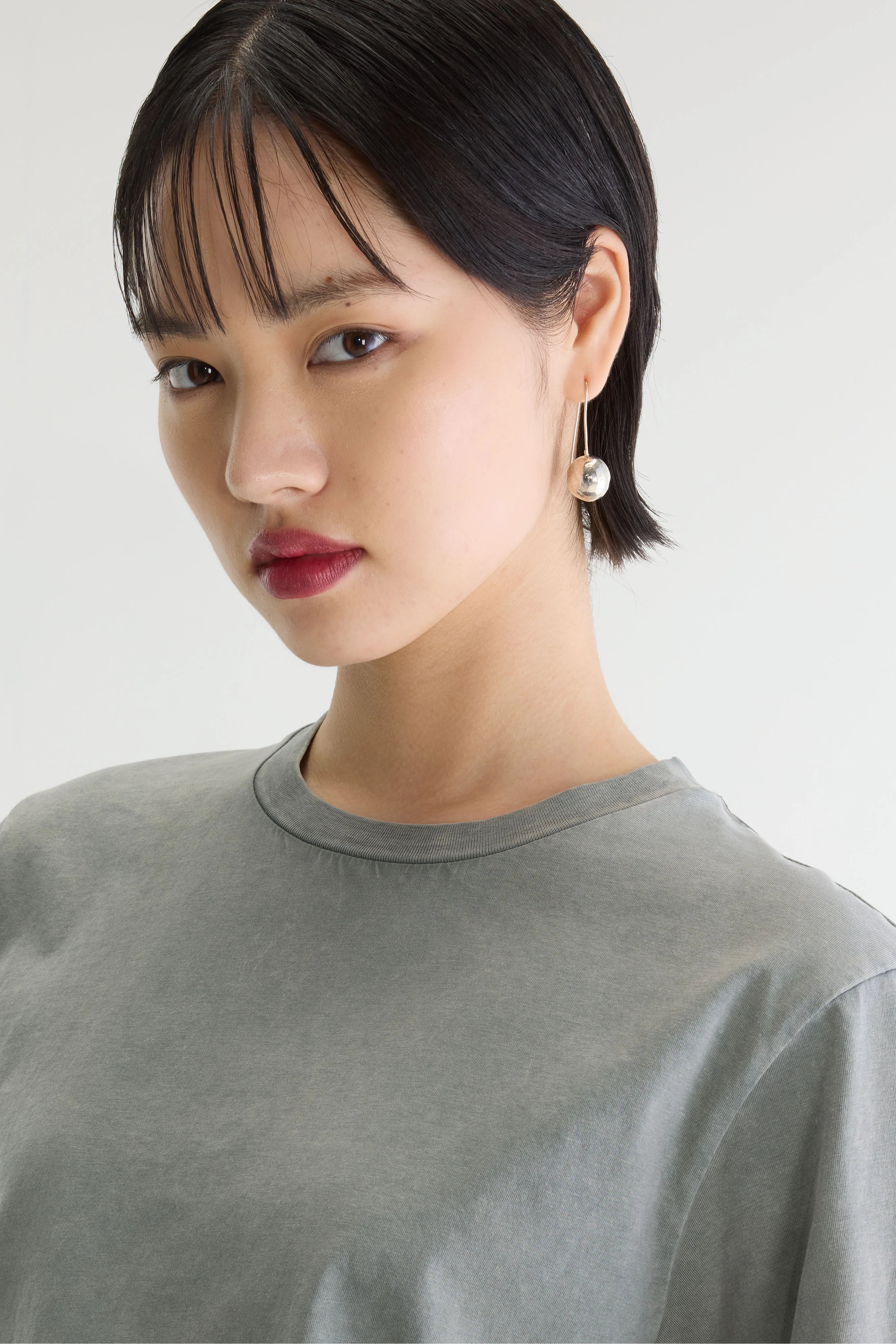 Flavia t-shirt met korte mouwen (262 / W / OXYD GREY)