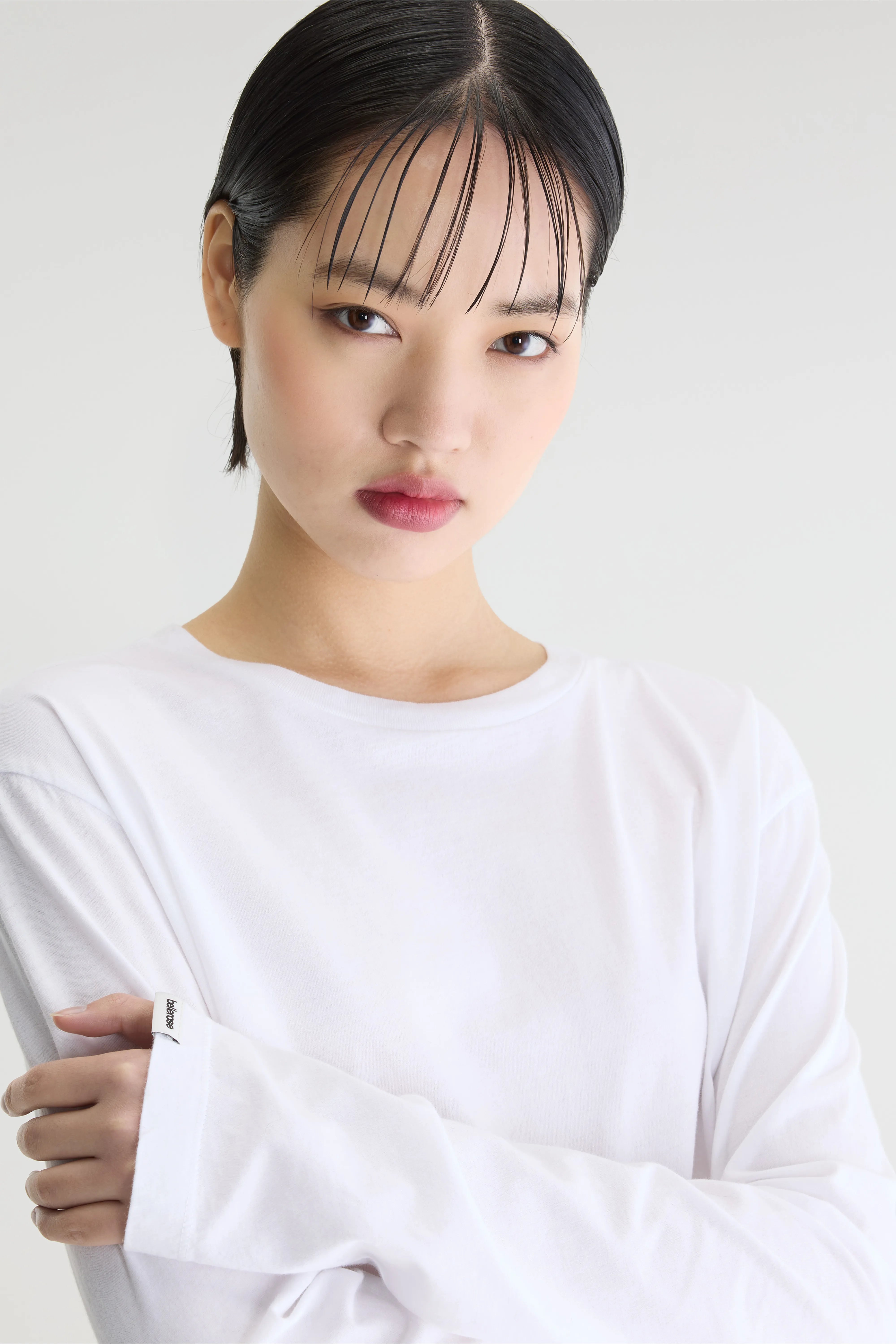 Fuele Long-sleeve T-shirt - White For Women | Bellerose