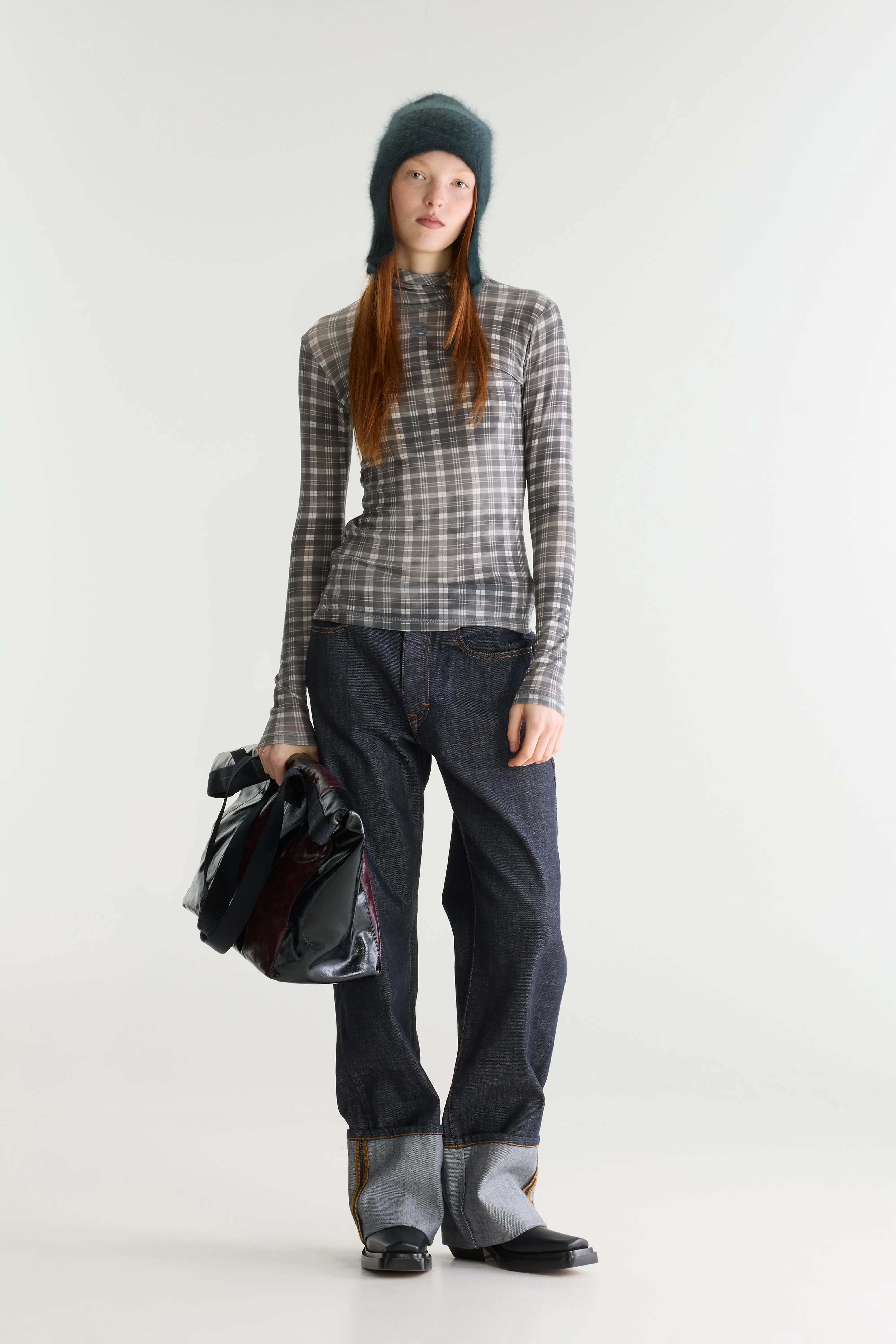 T-shirt slim Vinny (262 / W / CHECK A)