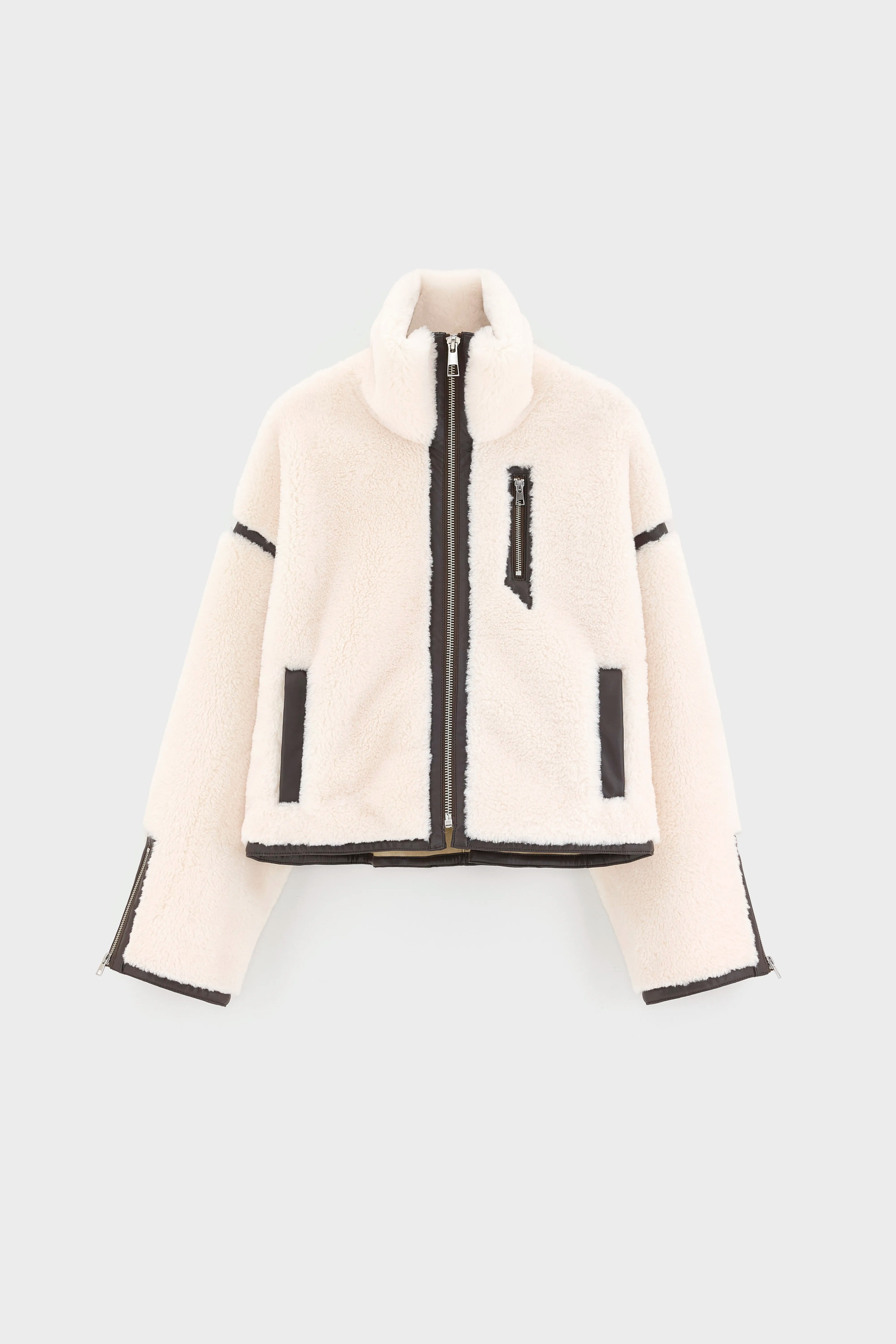Jelati sherpa jas (262 / W / WHISPER)