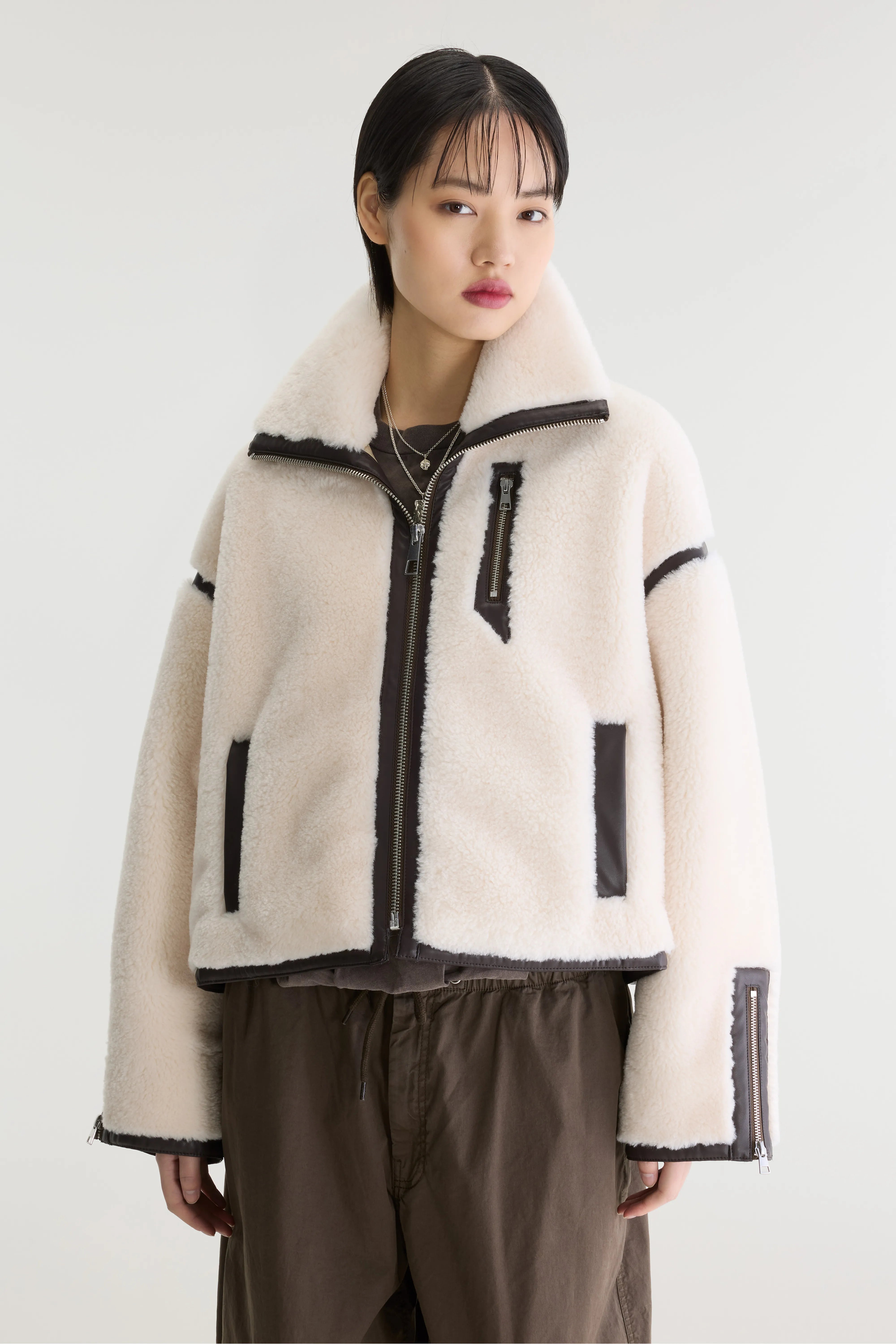 Jelati Sherpa Jas - Whisper Voor Dames | Bellerose