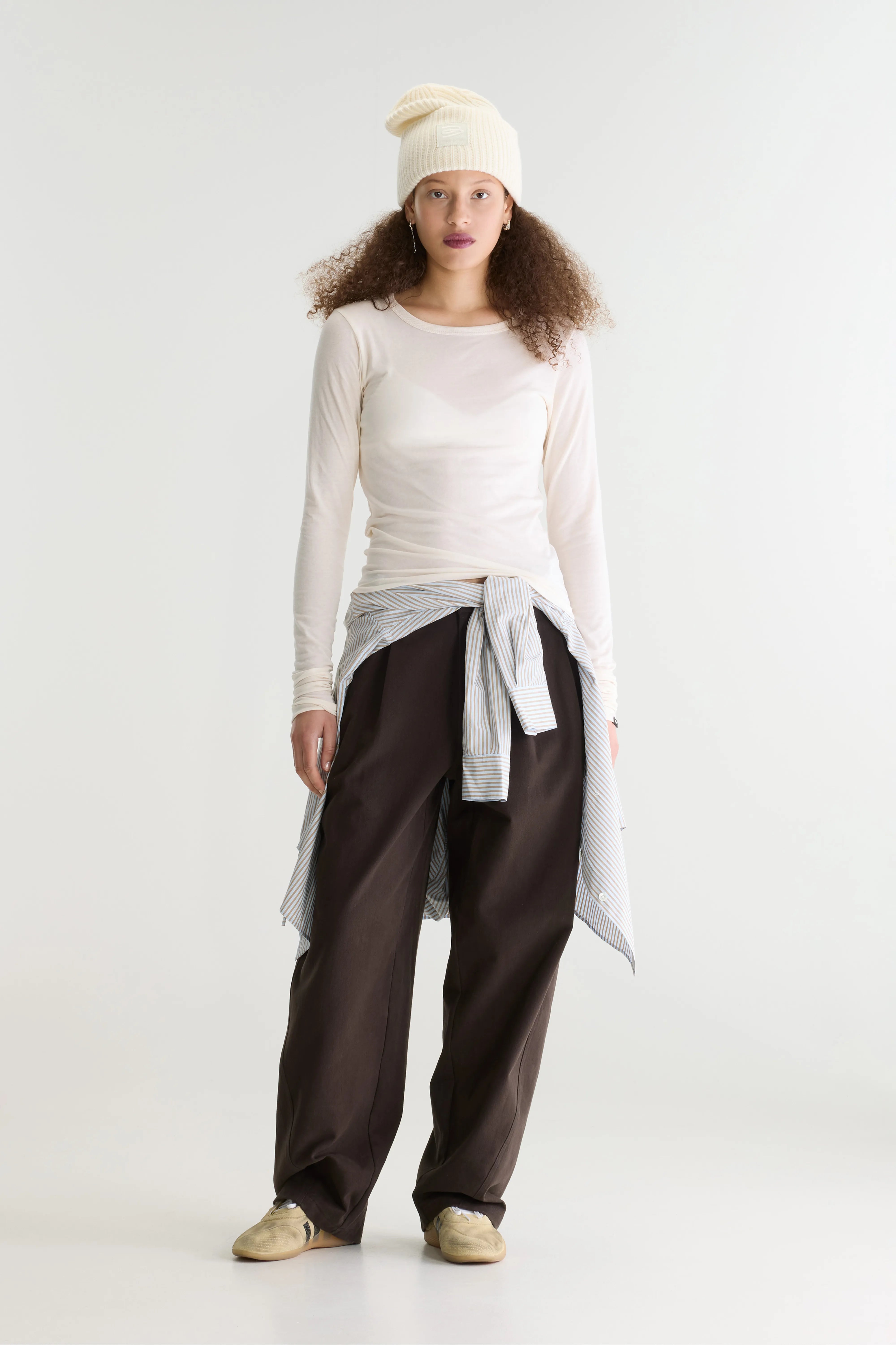 Fina slim fit t-shirt (262 / W / OFF WHITE)