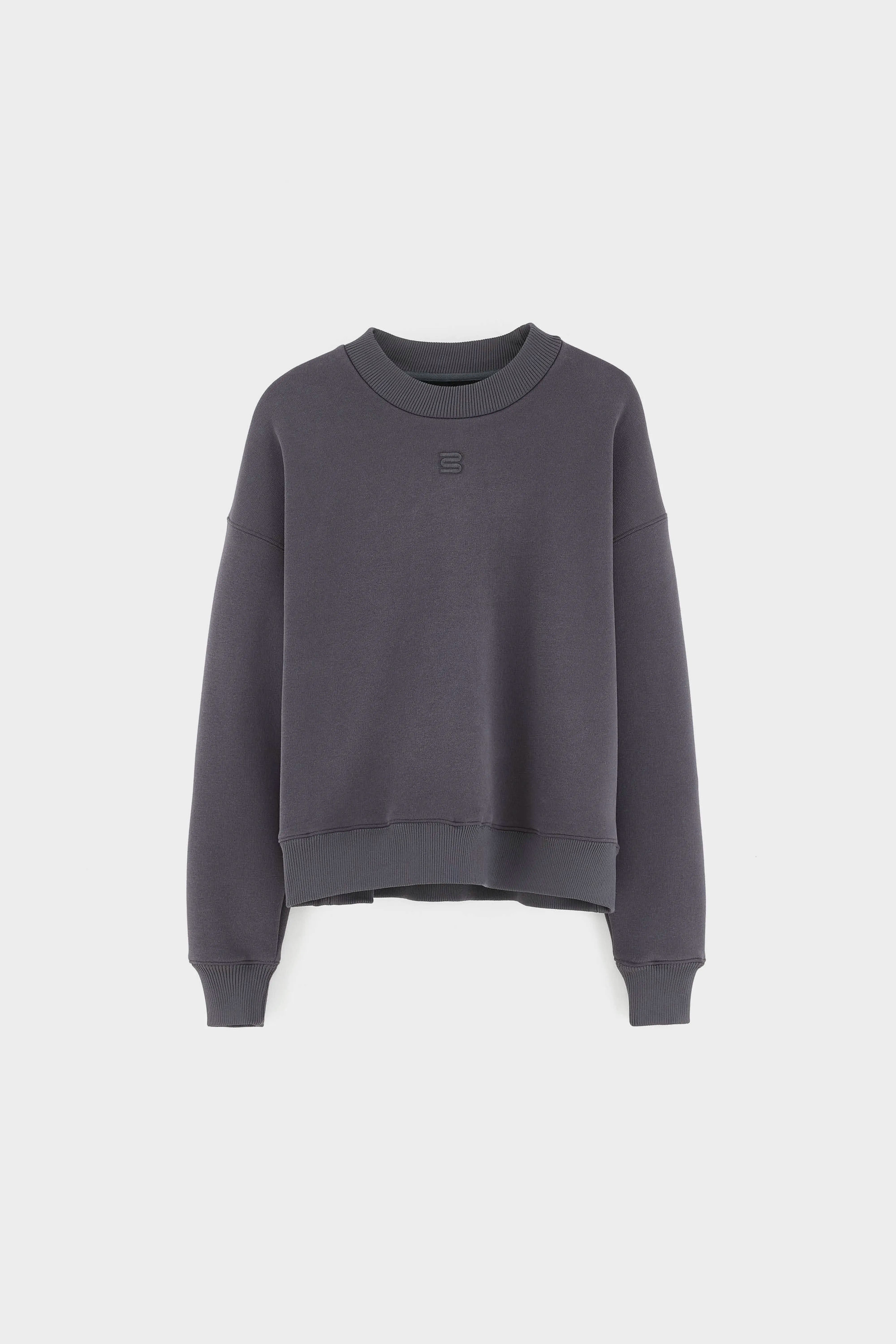 Sweatshirt col rond Temi (262 / W / CHARCOAL)