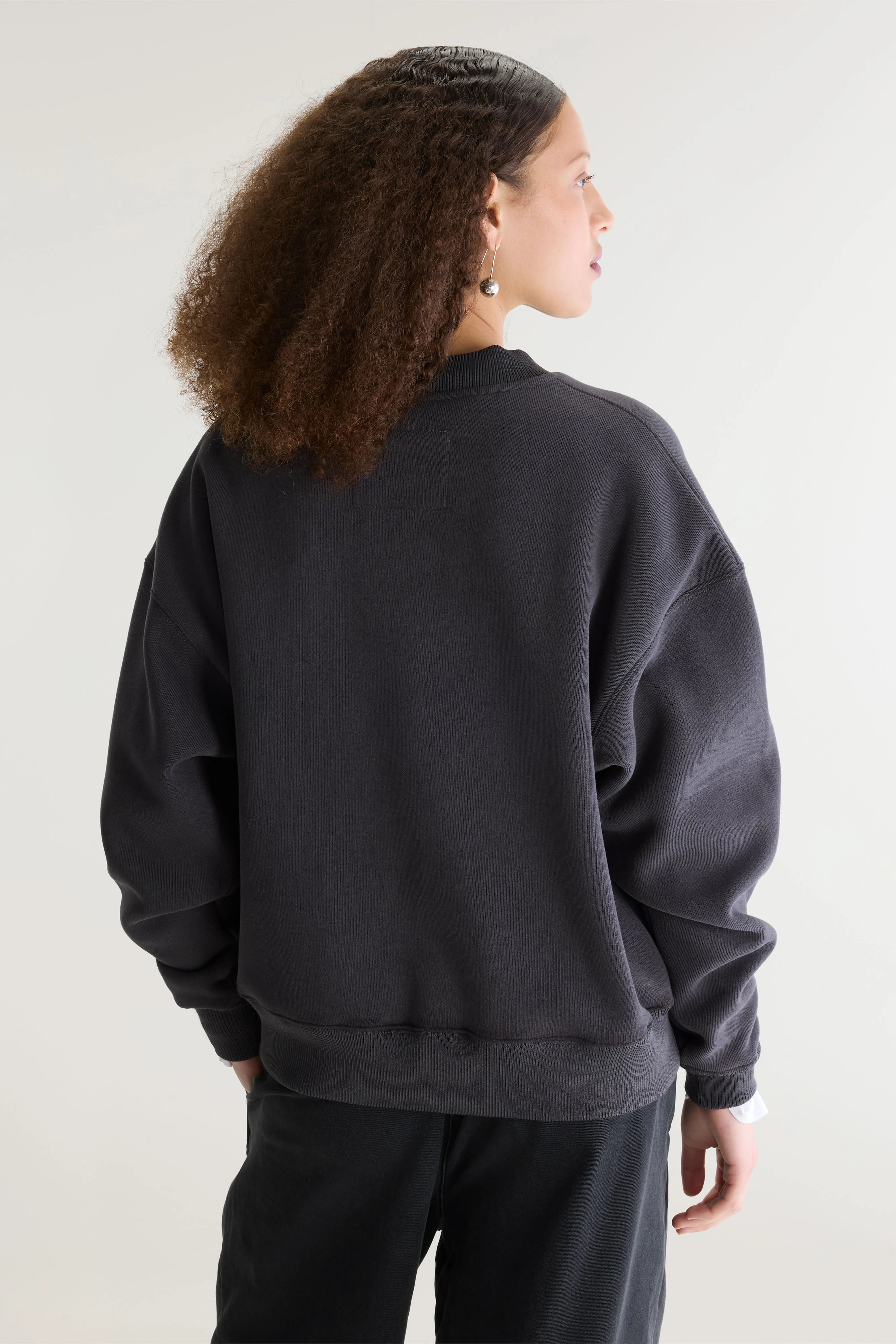 Sweatshirt col rond Temi (262 / W / CHARCOAL)