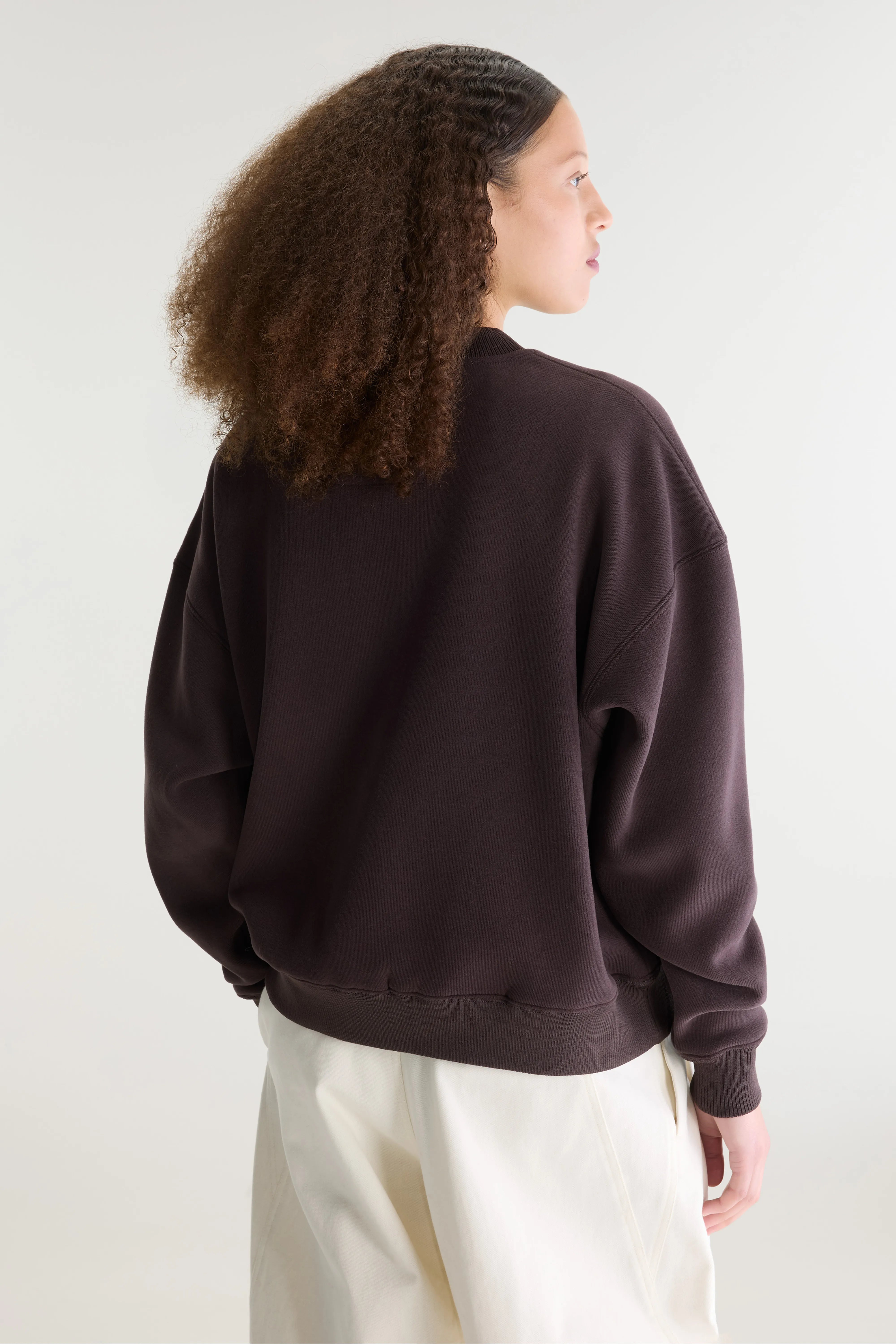 Sweatshirt col rond Temi (262 / W / DARK ROAST)