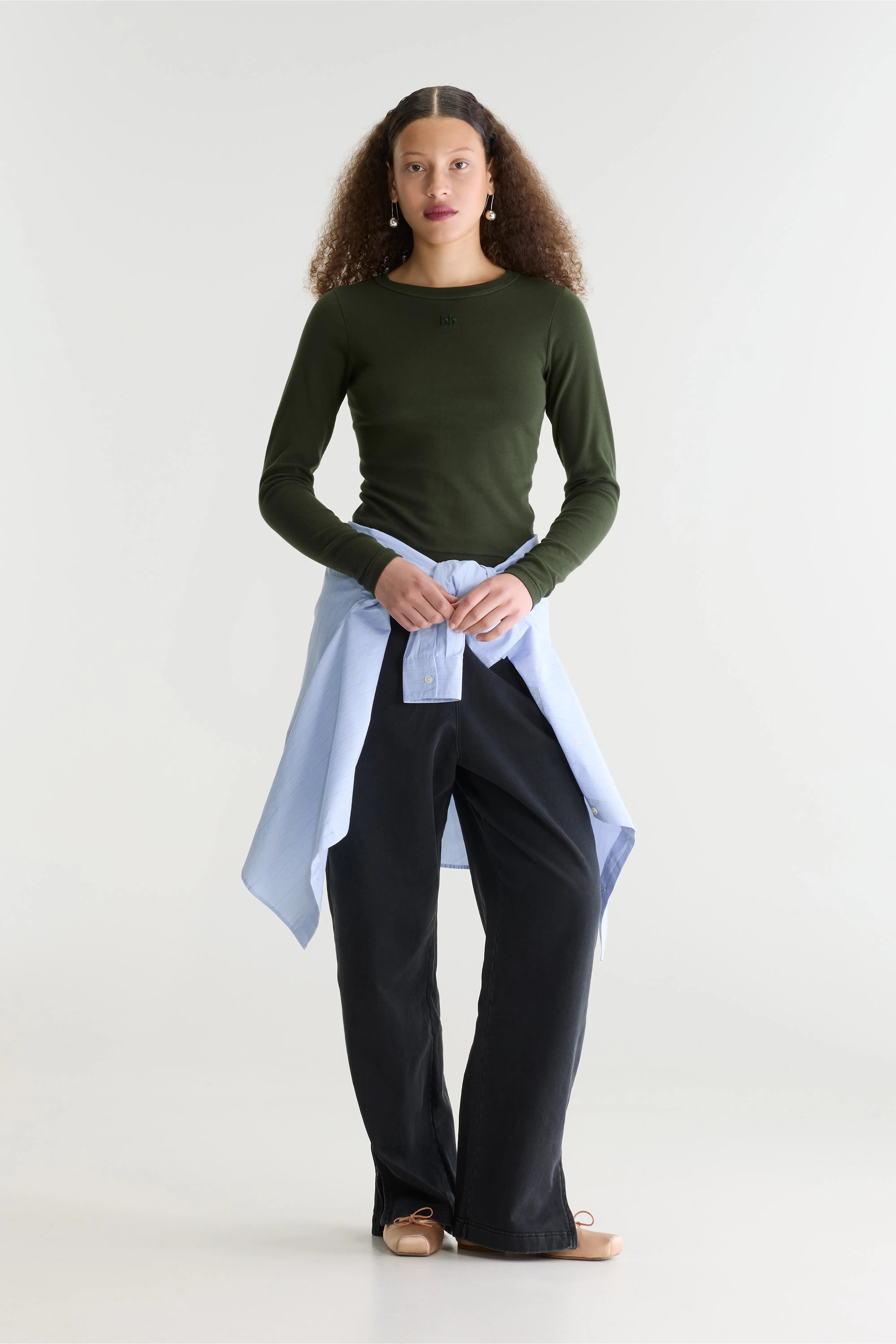 T-shirt classique Flyer (262 / W / DARK OLIVE)