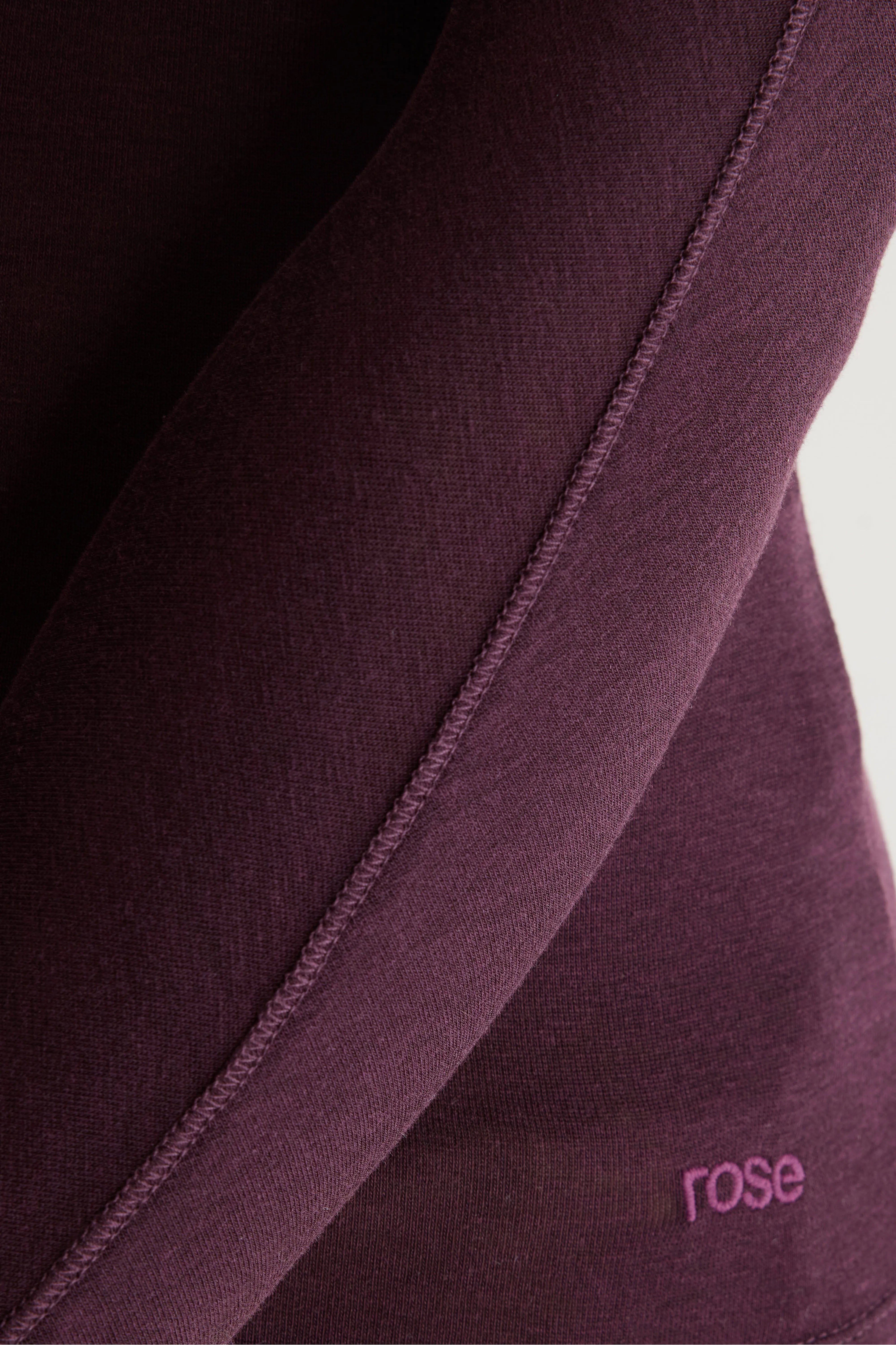Flawy turtle neck t-shirt (262 / W / BURGUNDY)