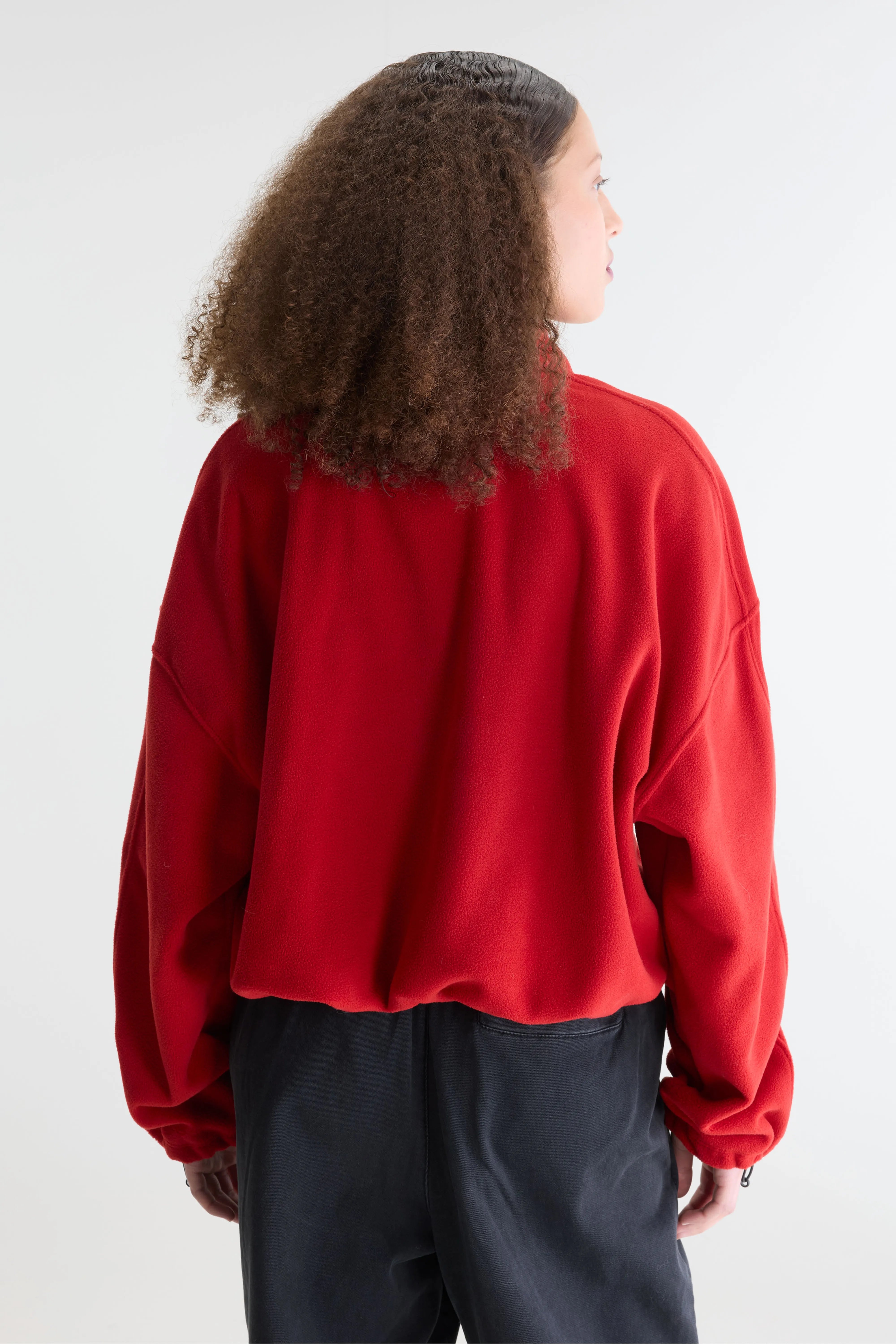 Sweatshirt à demi-zip Josie (262 / W / ECARLATE)