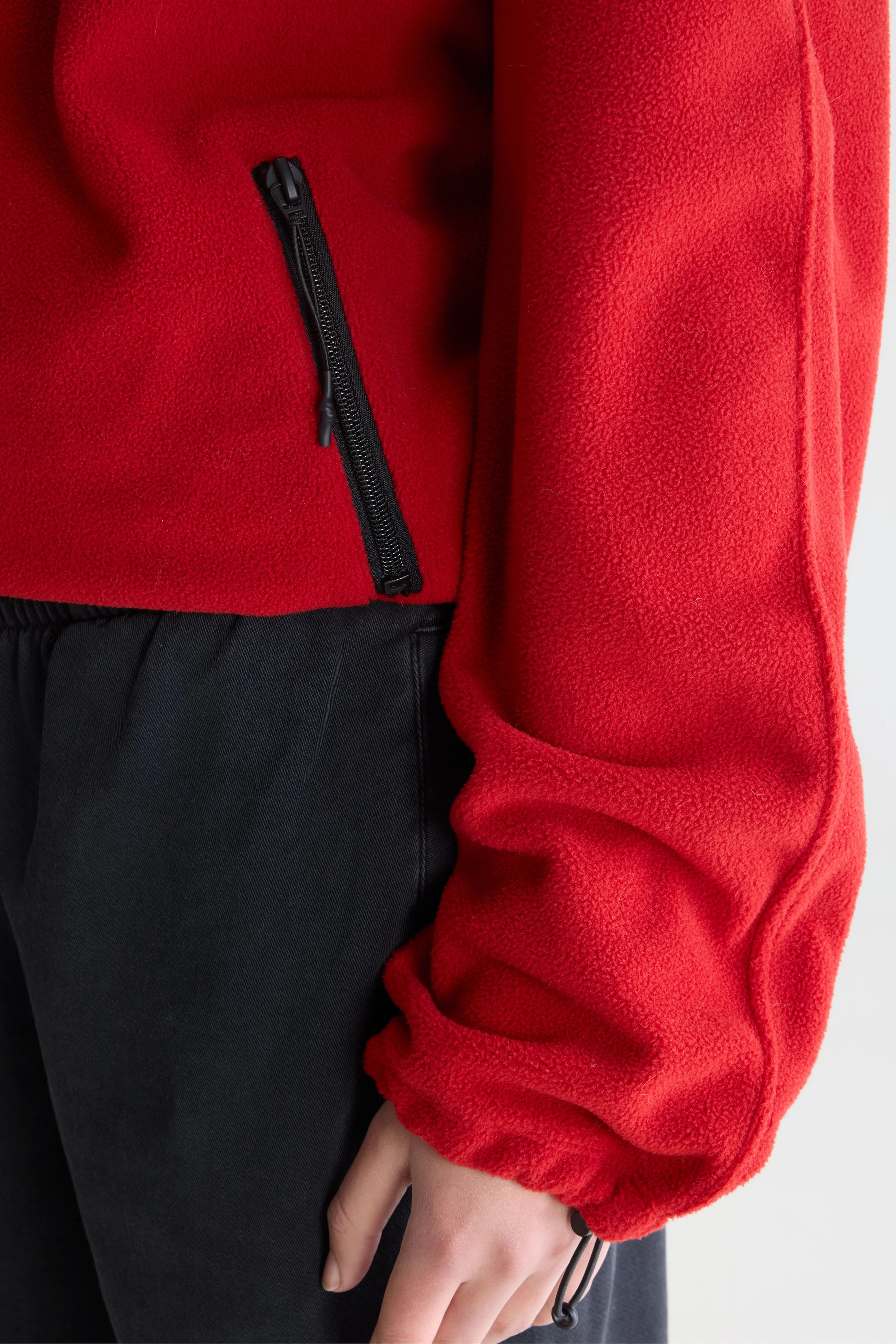 Sweatshirt à demi-zip Josie (262 / W / ECARLATE)