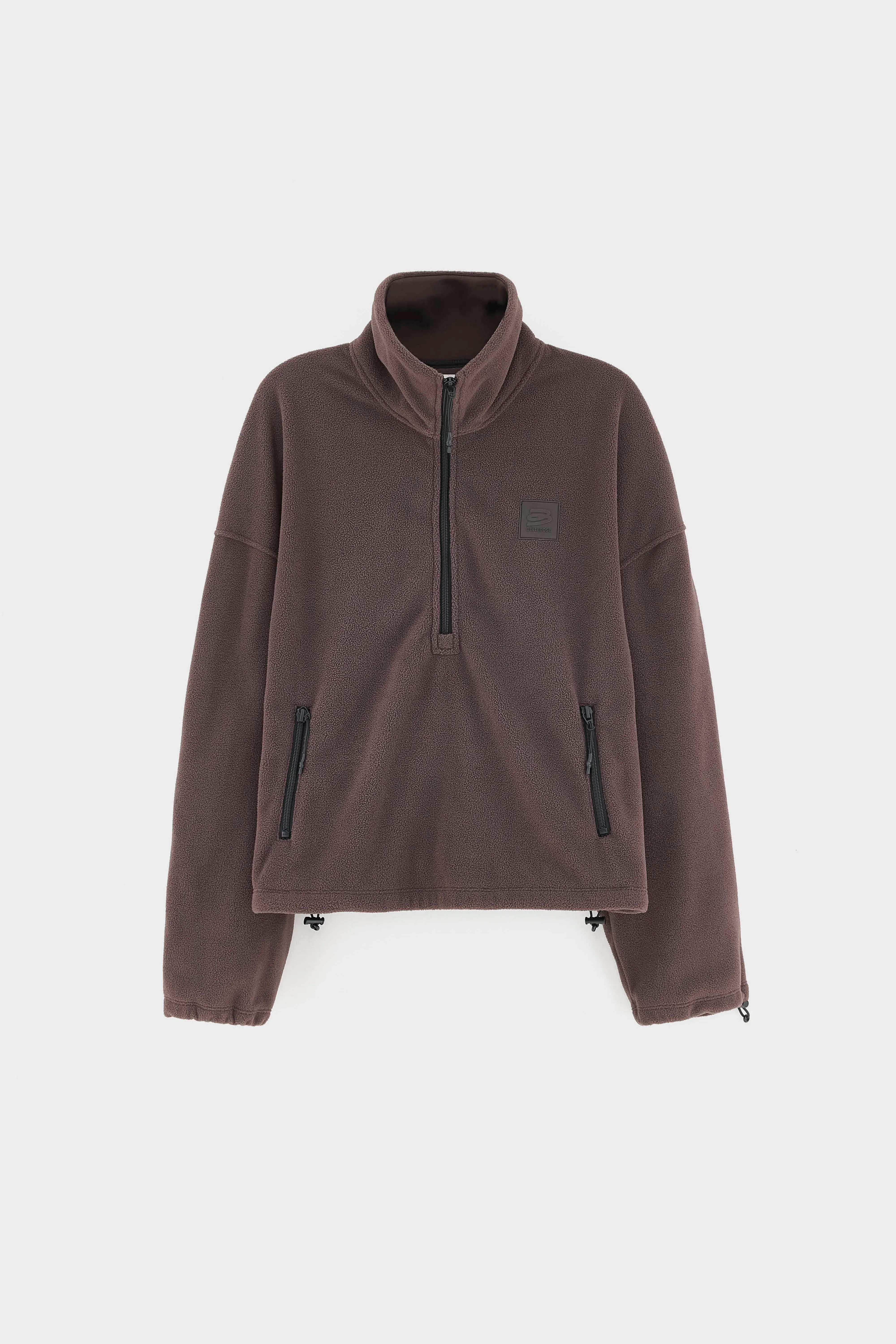 Josie half-zip sweatshirt (262 / W / DARK ROAST)
