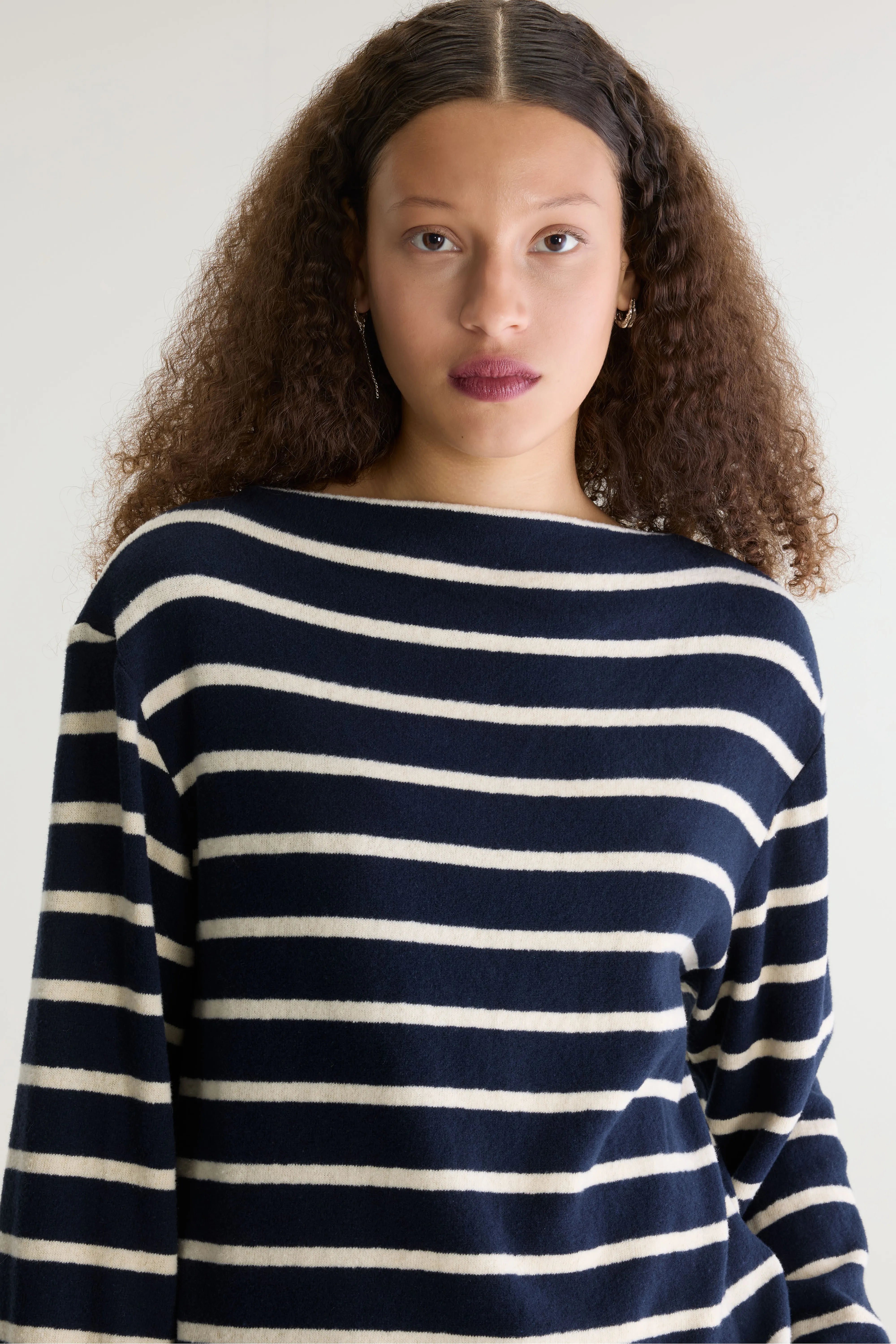 Fonsy relaxte t-shirt (262 / W / STRIPE G)