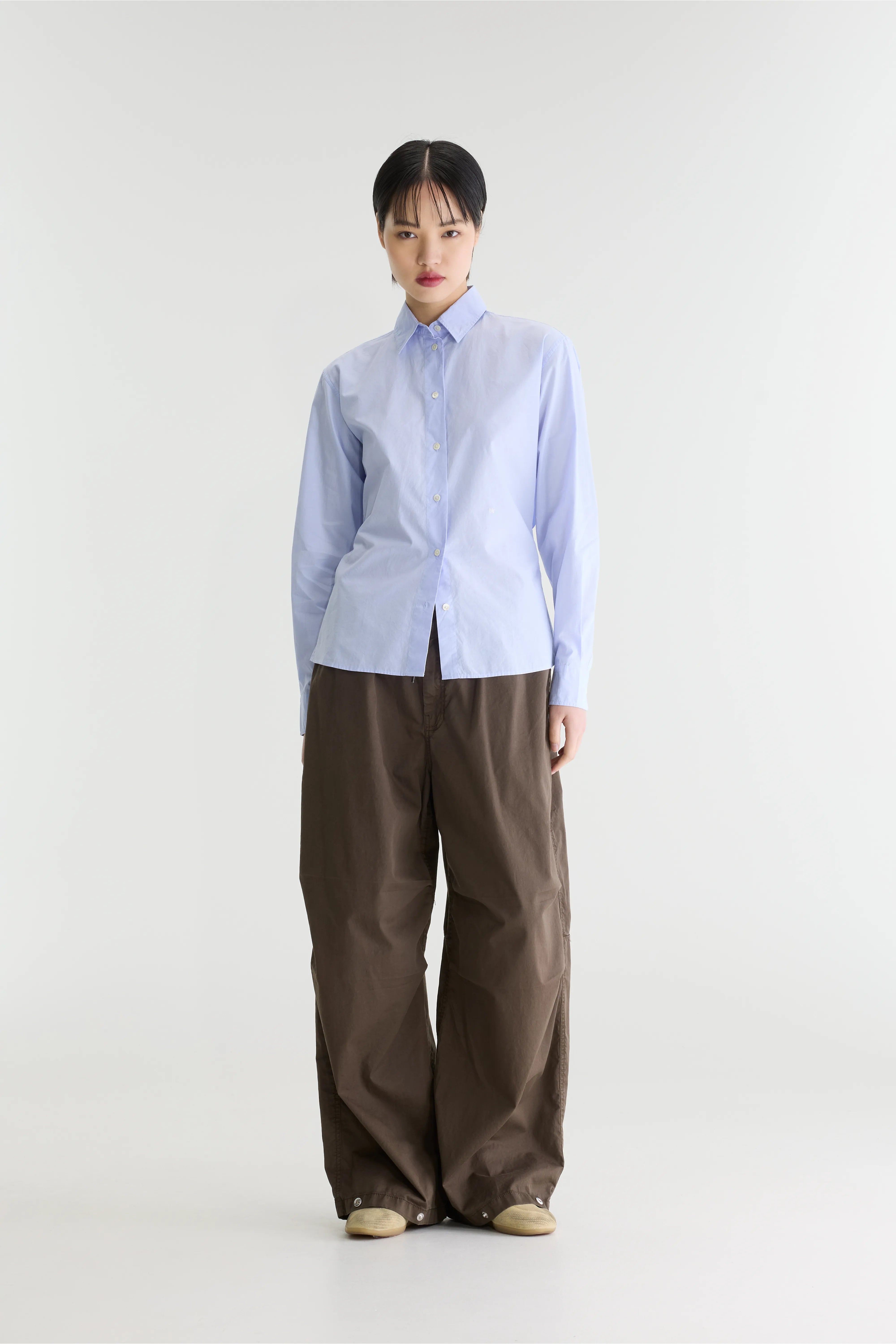 Grey Striped Shirt - Winterblue For Women | Bellerose