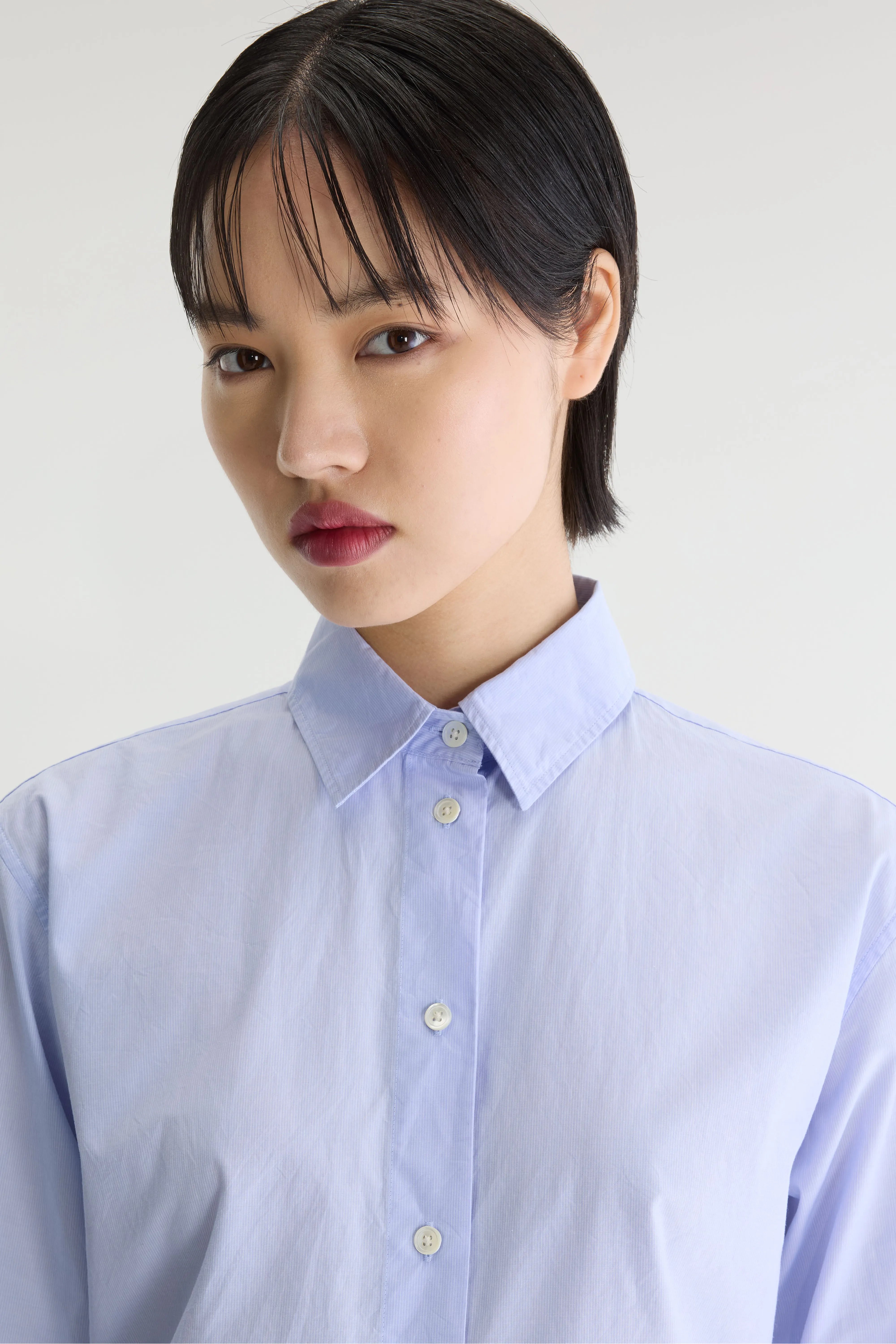 Grey Striped Shirt - Winterblue For Women | Bellerose