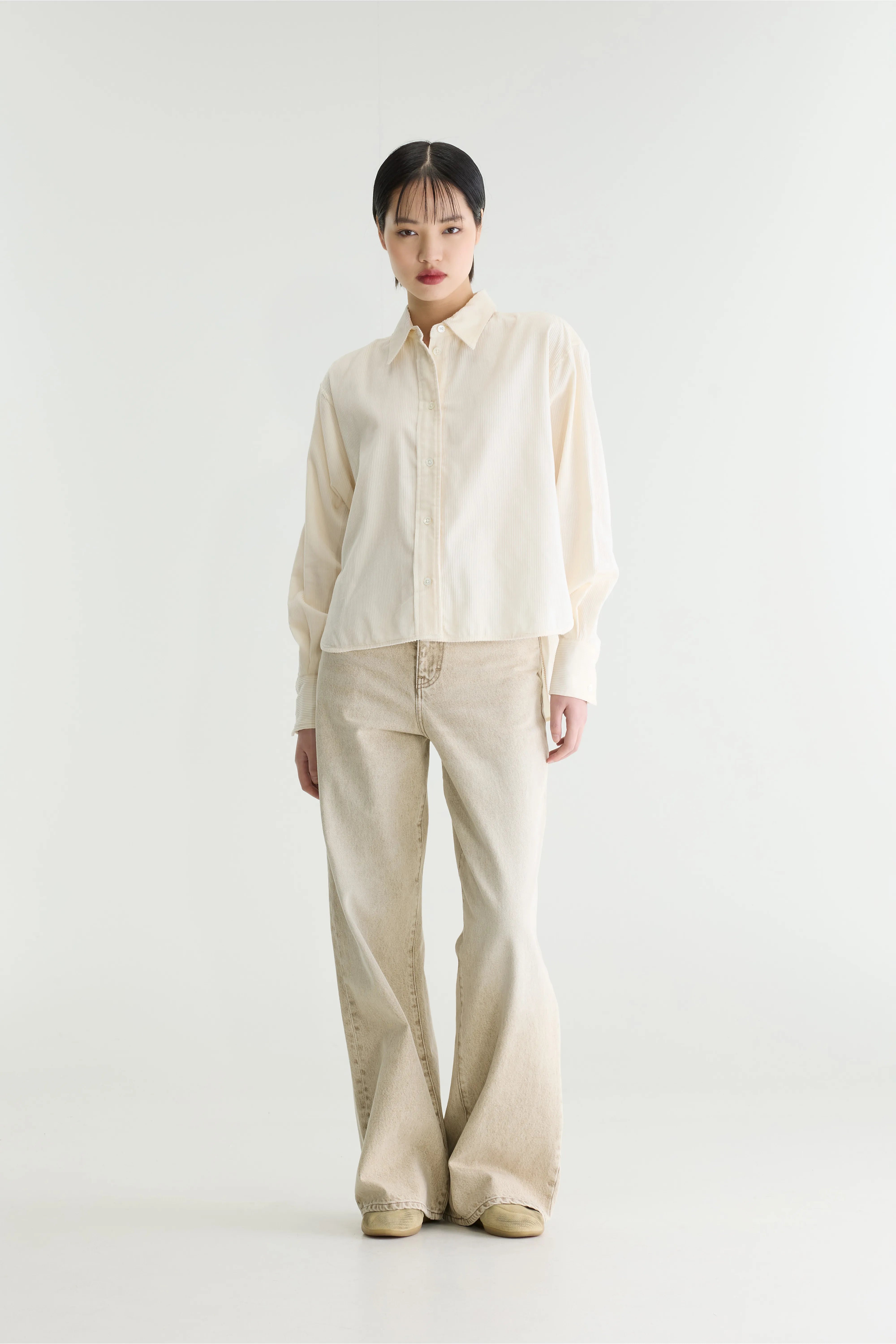 Jullia babyrib hemd (262 / W / NATURAL)