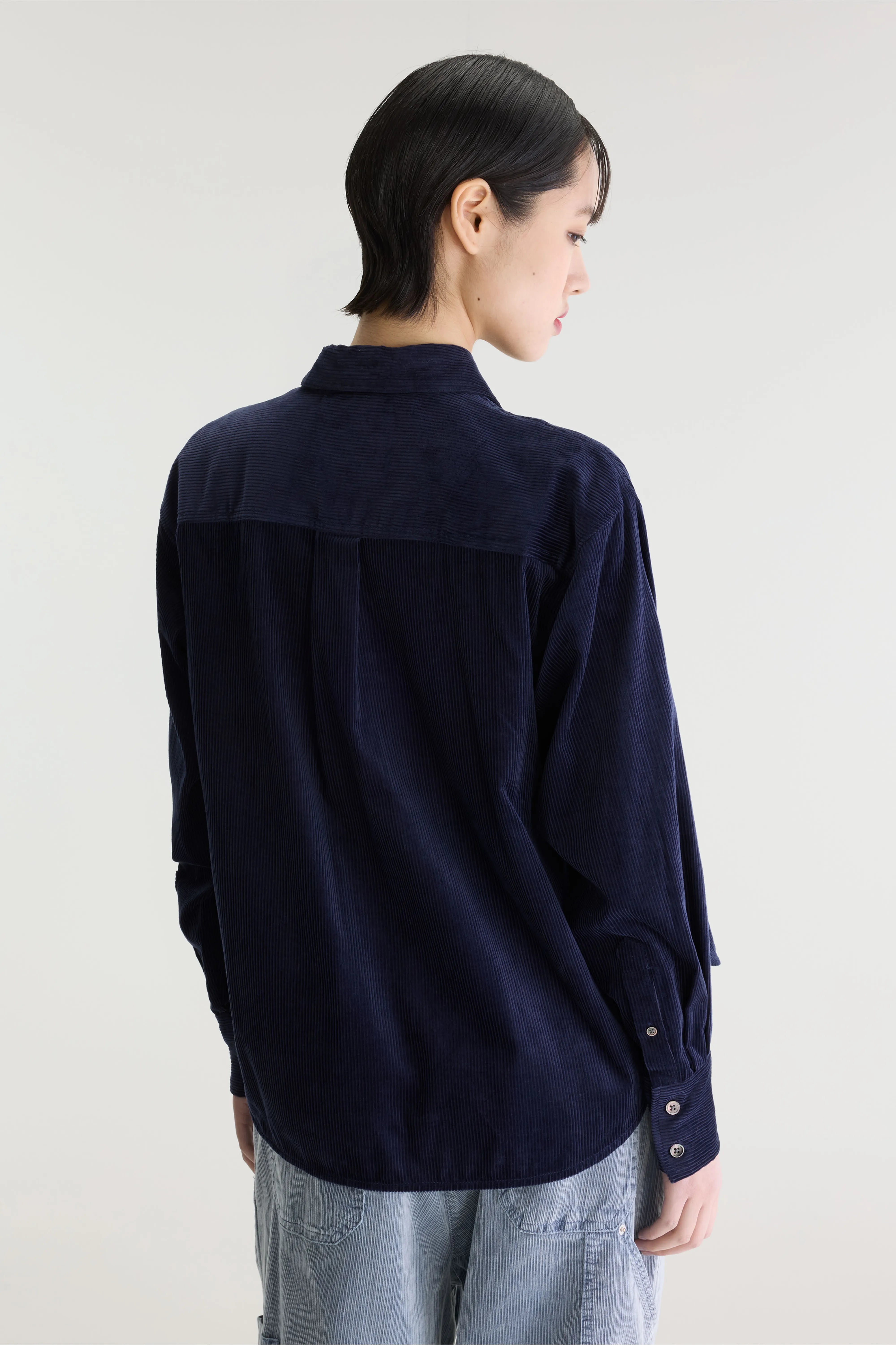 Jullia babyrib hemd (262 / W / CAPTAIN)