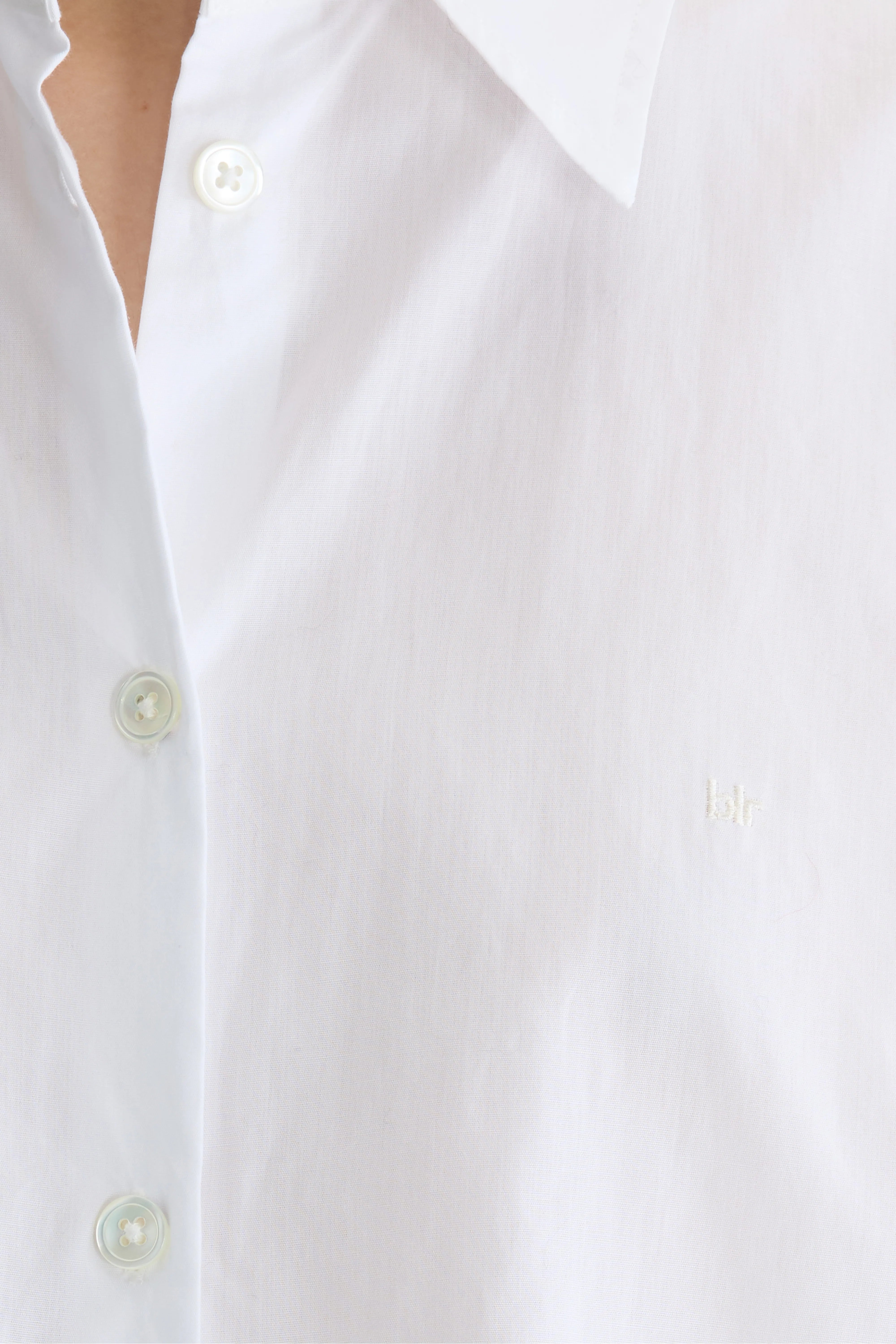 Java poplin shirt (262 / W / WHITE)