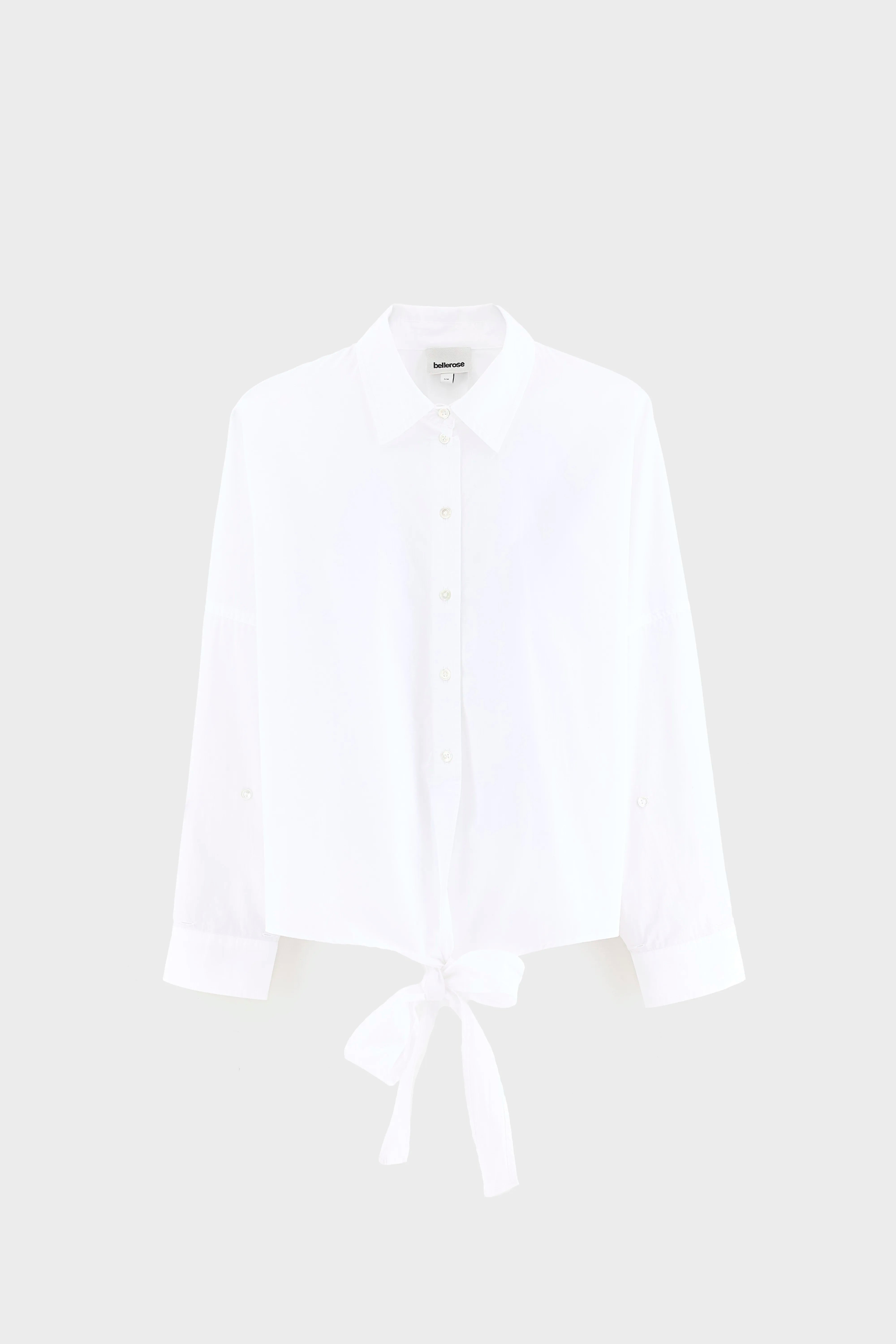 Candice popline shirt (262 / W / WHITE)