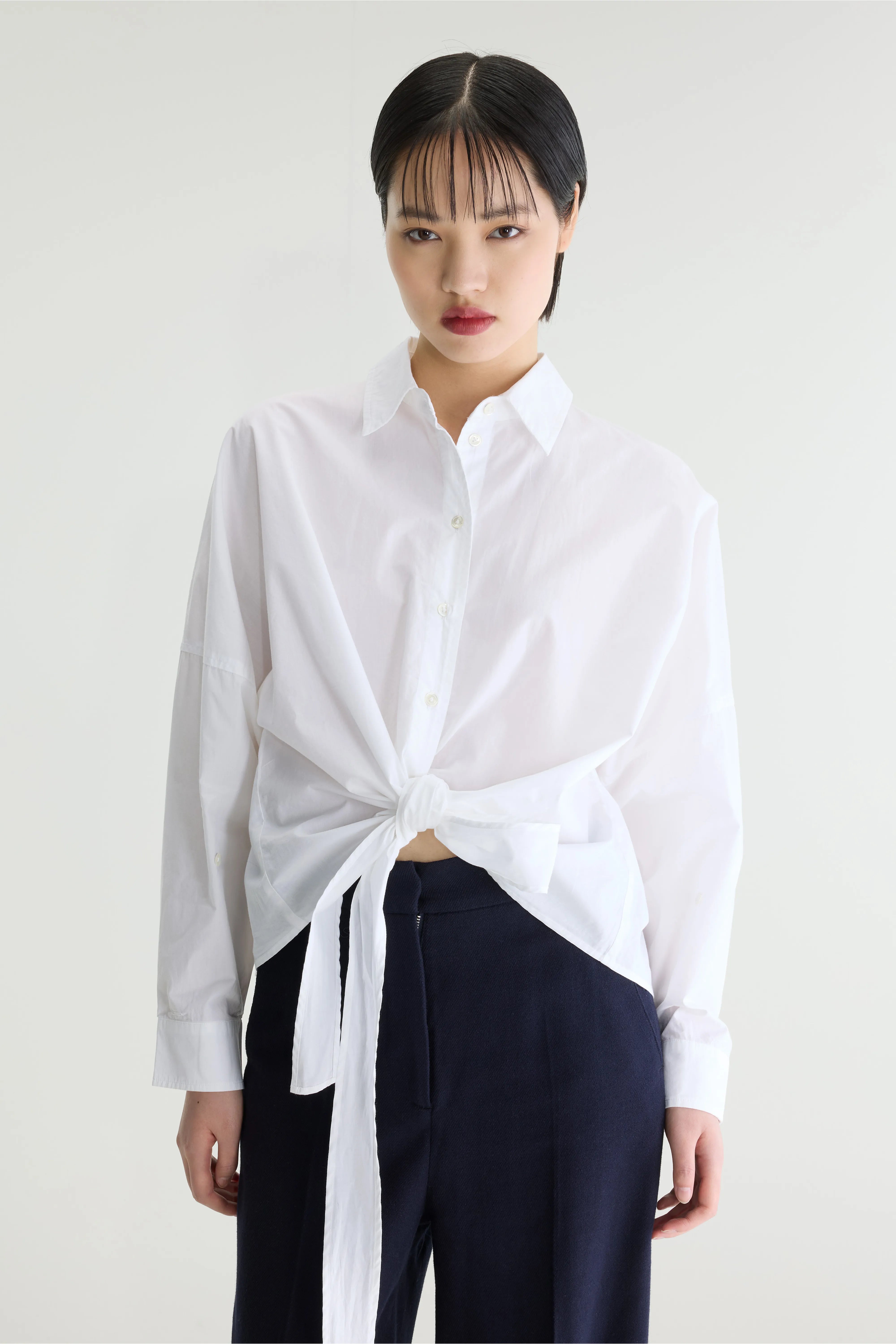 Candice Popline Shirt - White For Women | Bellerose