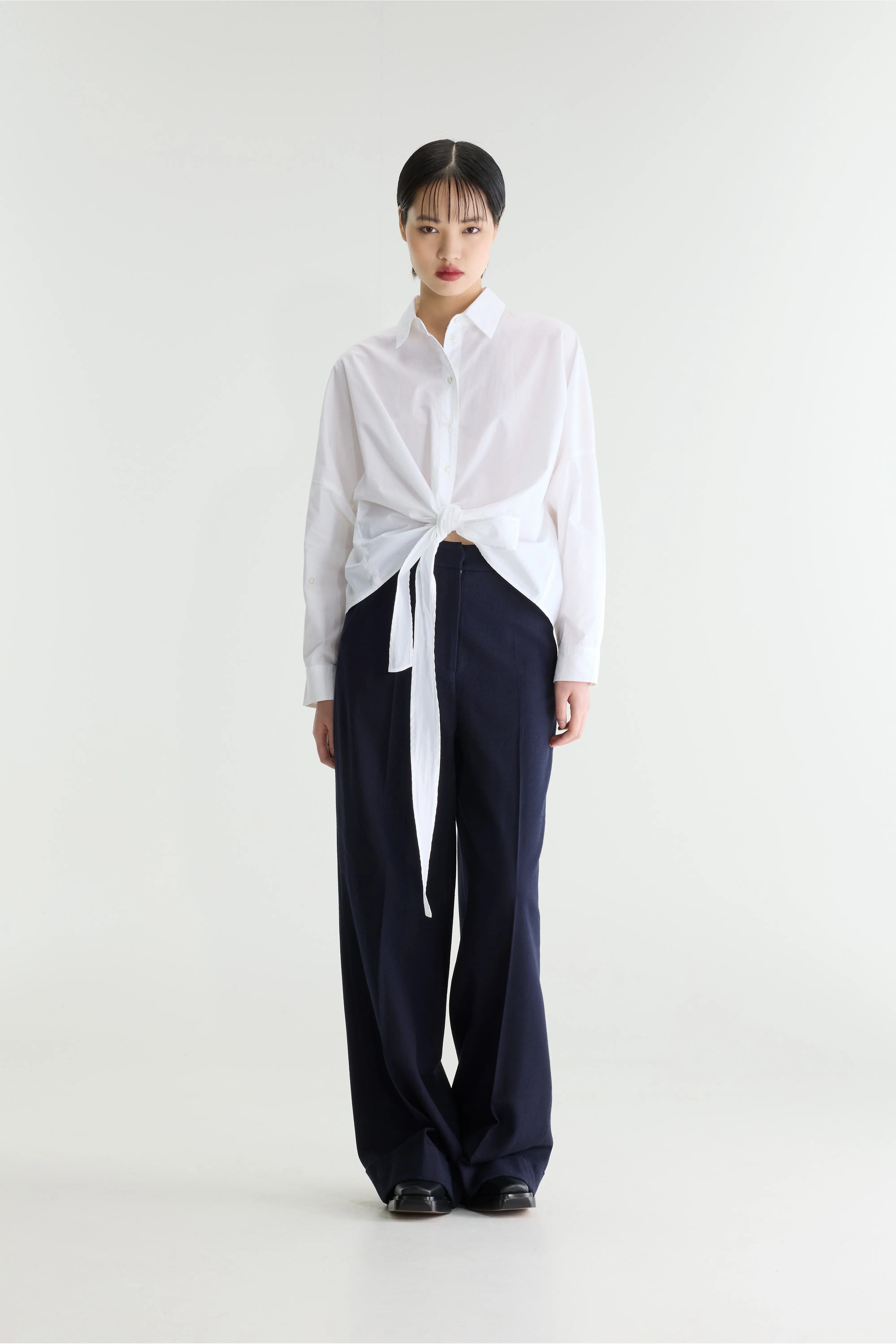 Candice Popline Shirt - White For Women | Bellerose