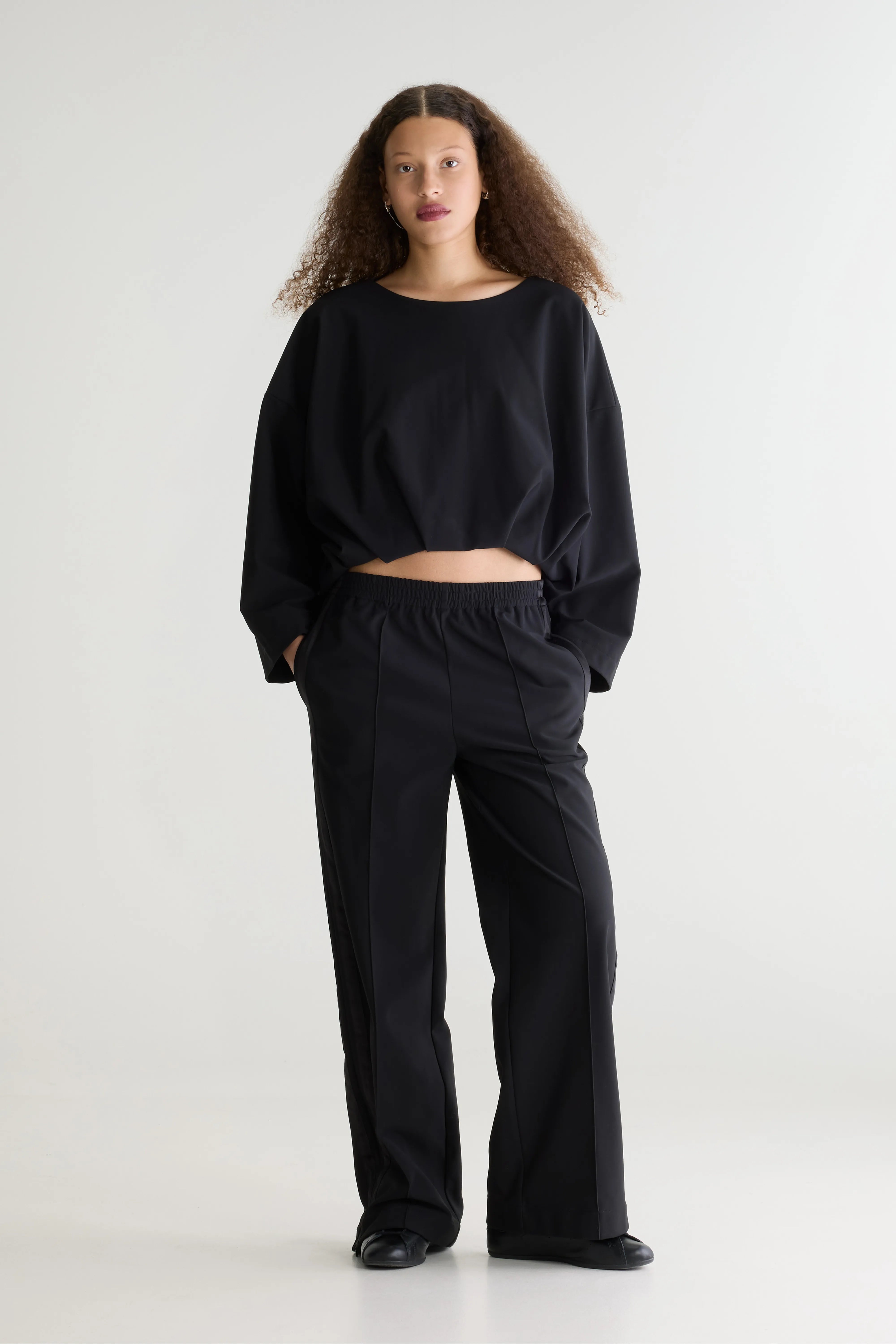 Blouse col bateau Karma (262 / W / BLACK)