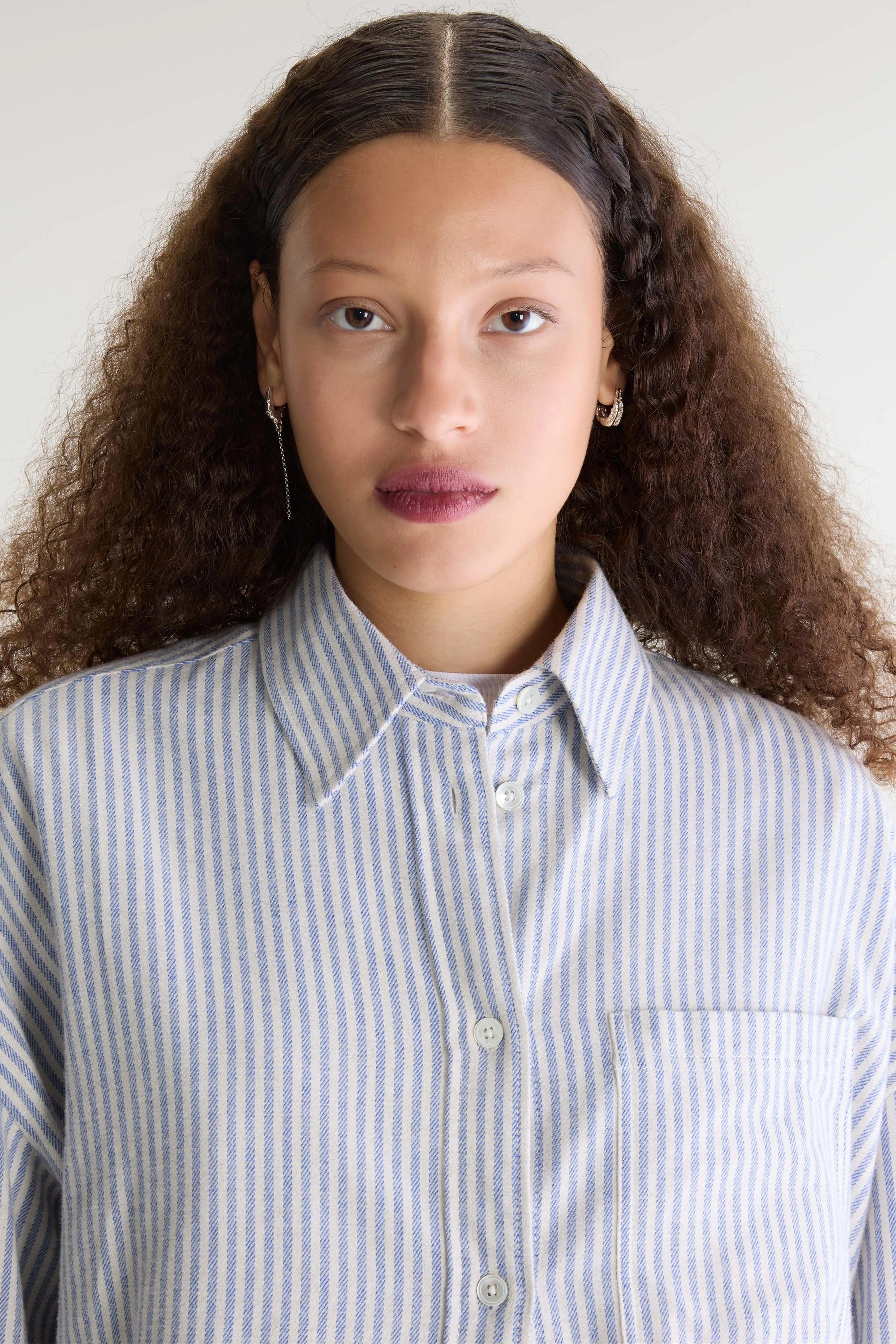 Chemise décontractée à rayures Jaxie (262 / W / STRIPE A)