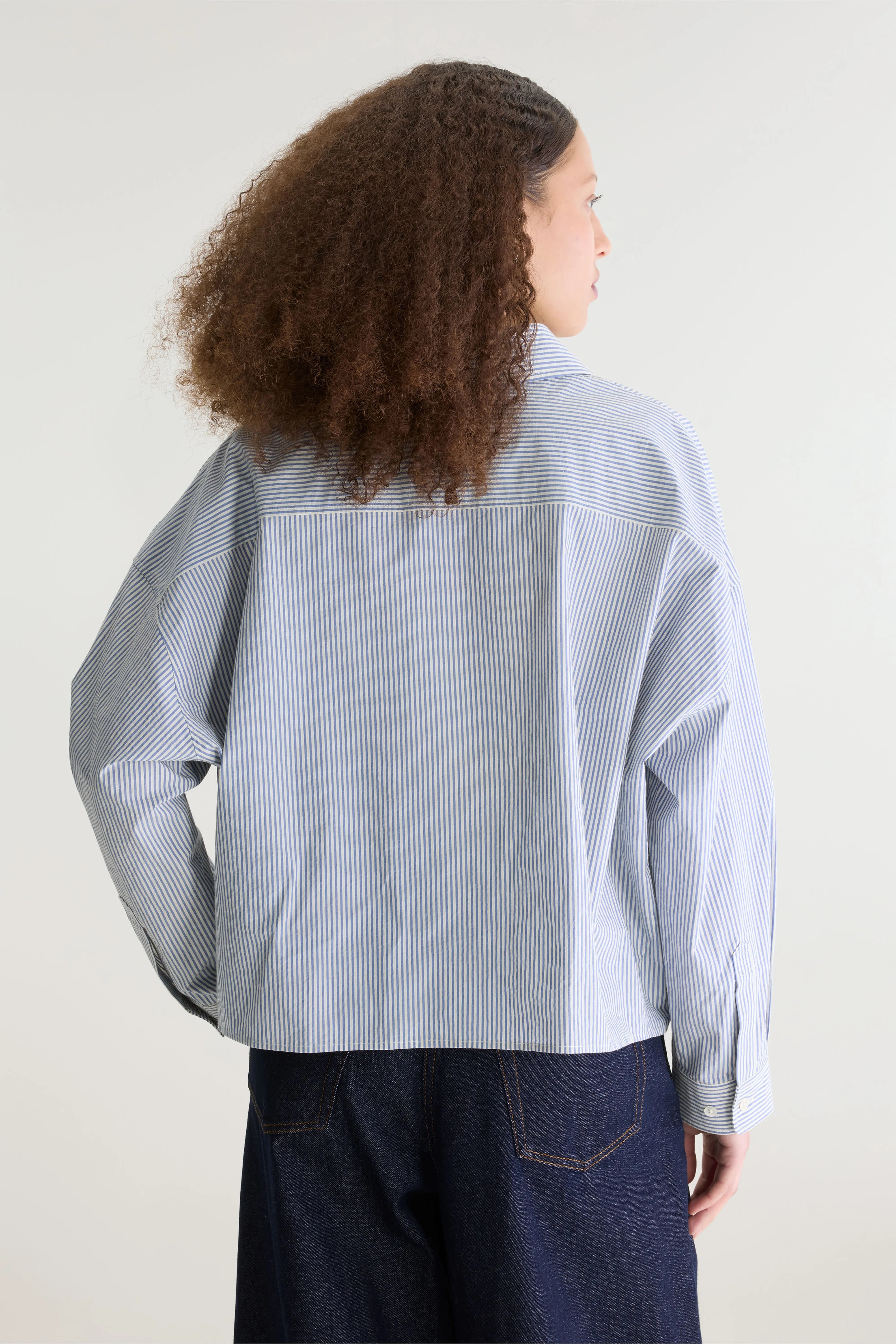 Chemise en popeline rayée Tonny (262 / W / STRIPE A)