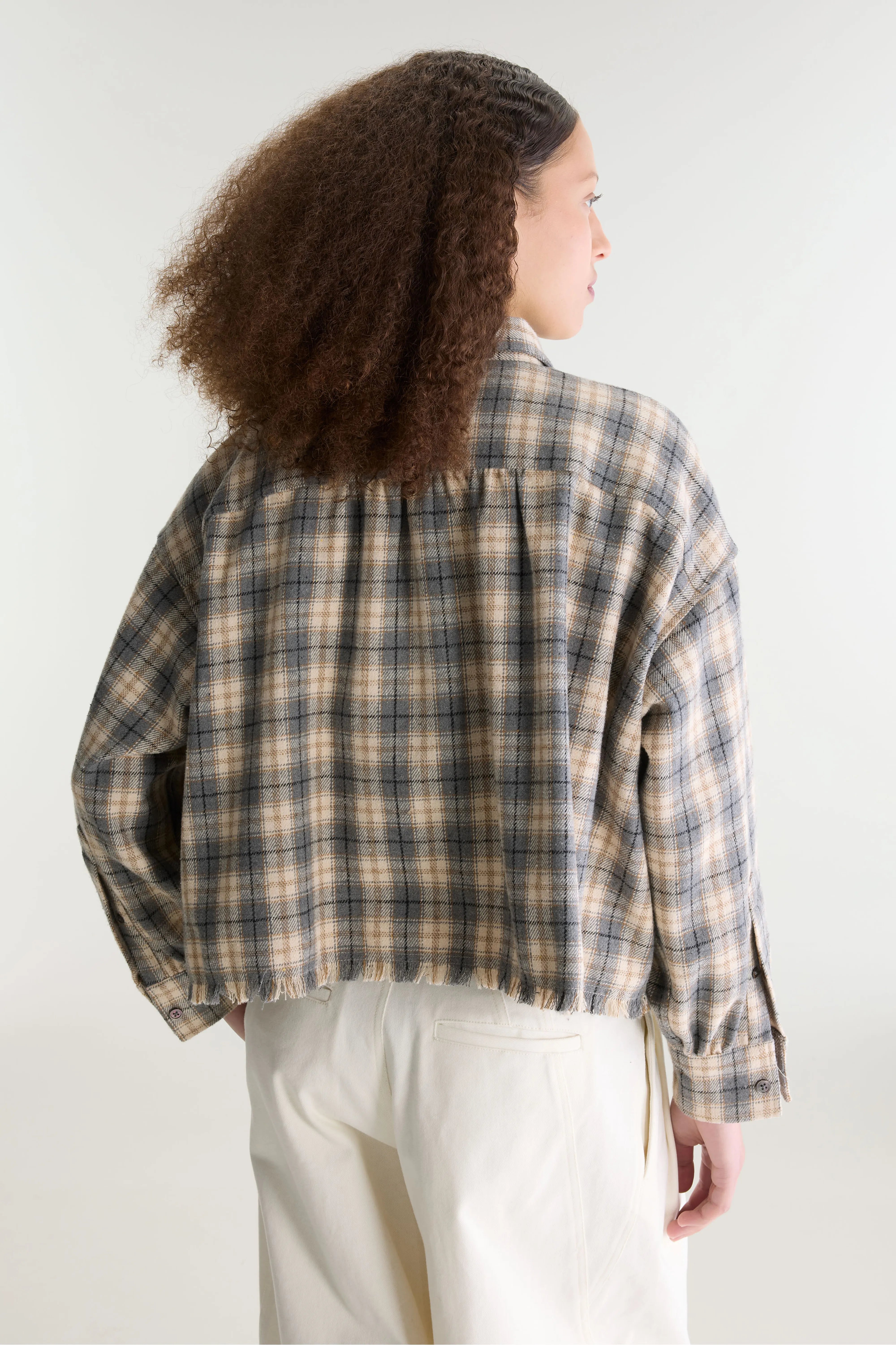 Jonnie cropped geruit hemd (262 / W / CHECK A)